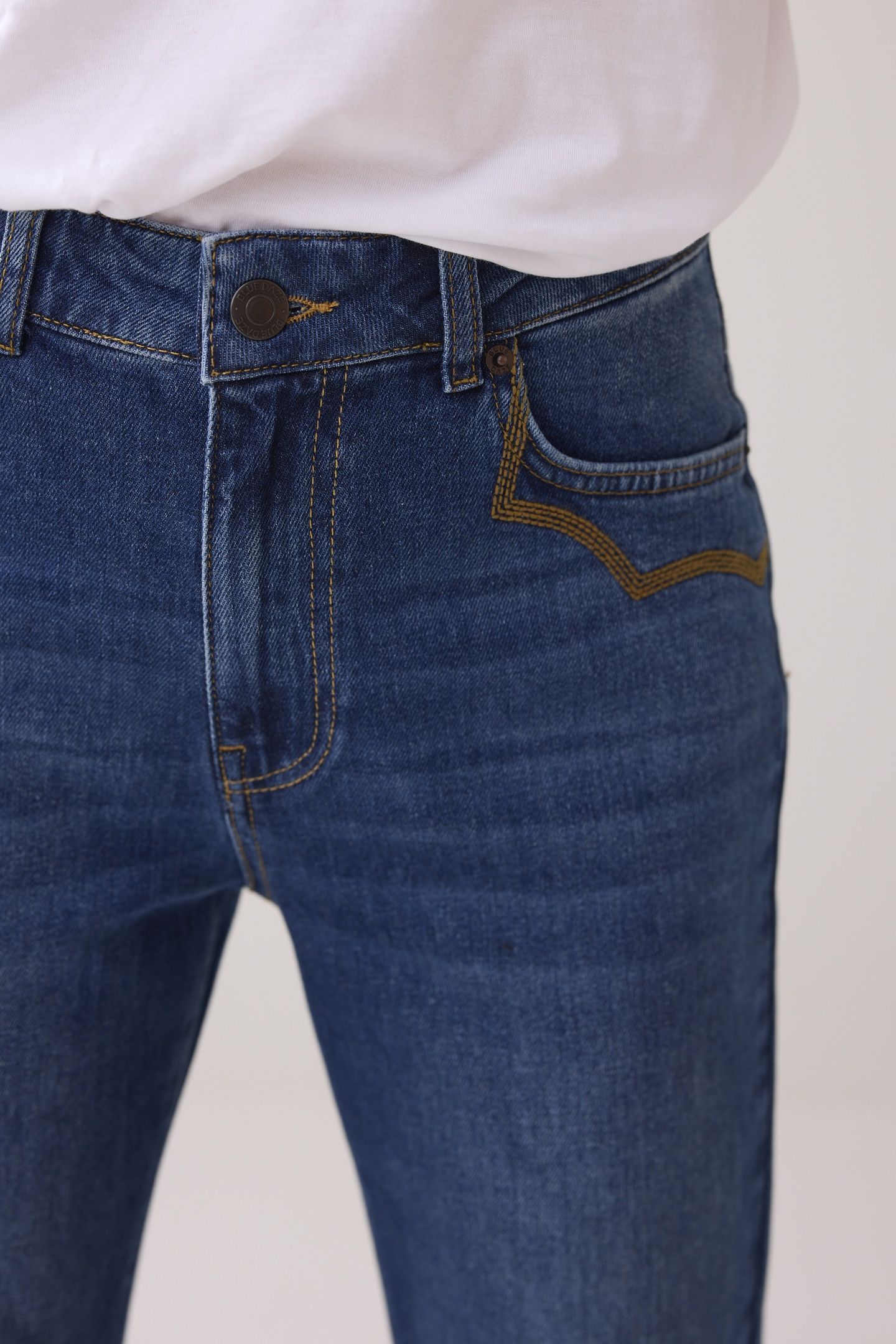 FLARED JEANS TWILL COMFORD DENIM DENIM 4