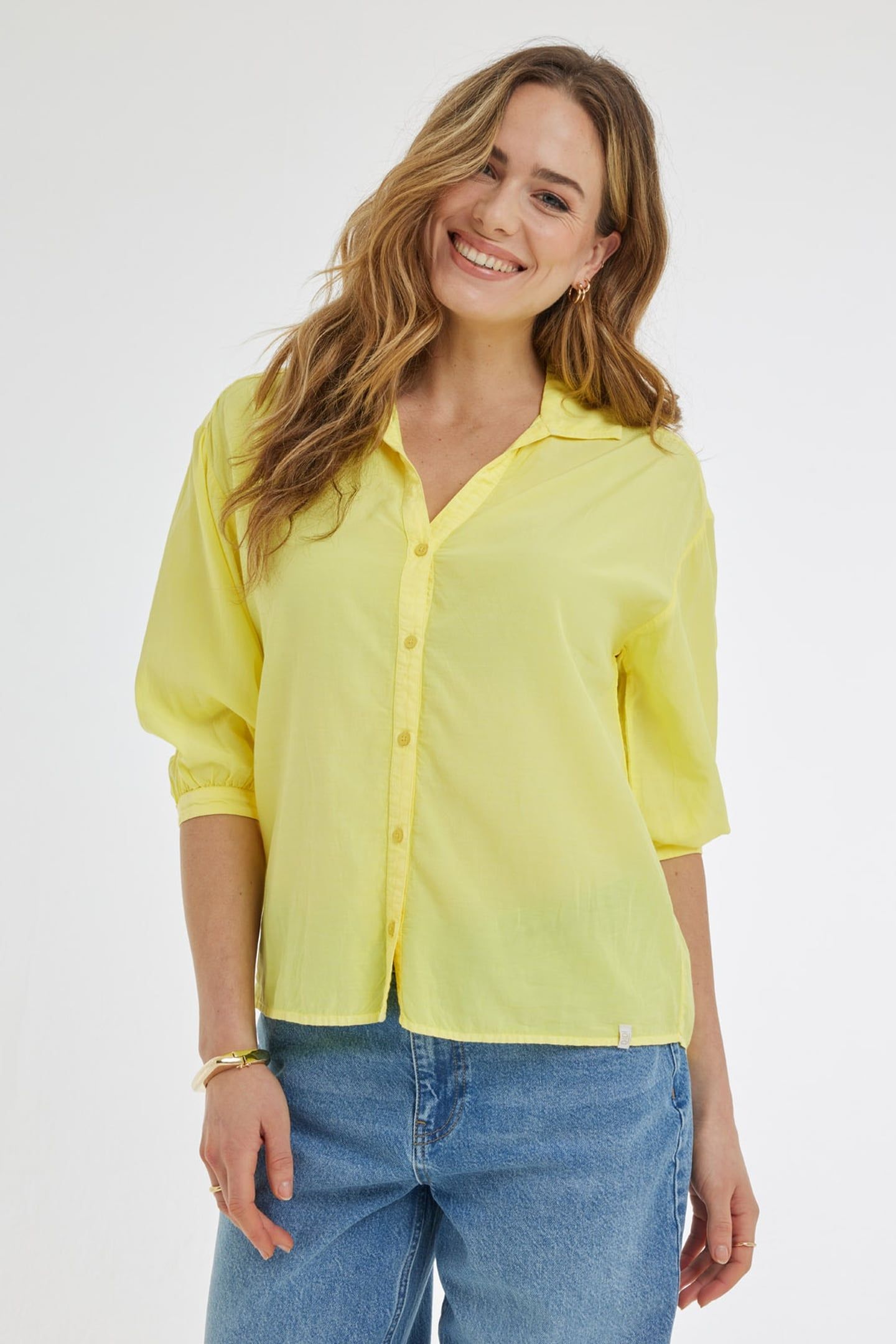 BLOUSE NENA MID YELLOW 1