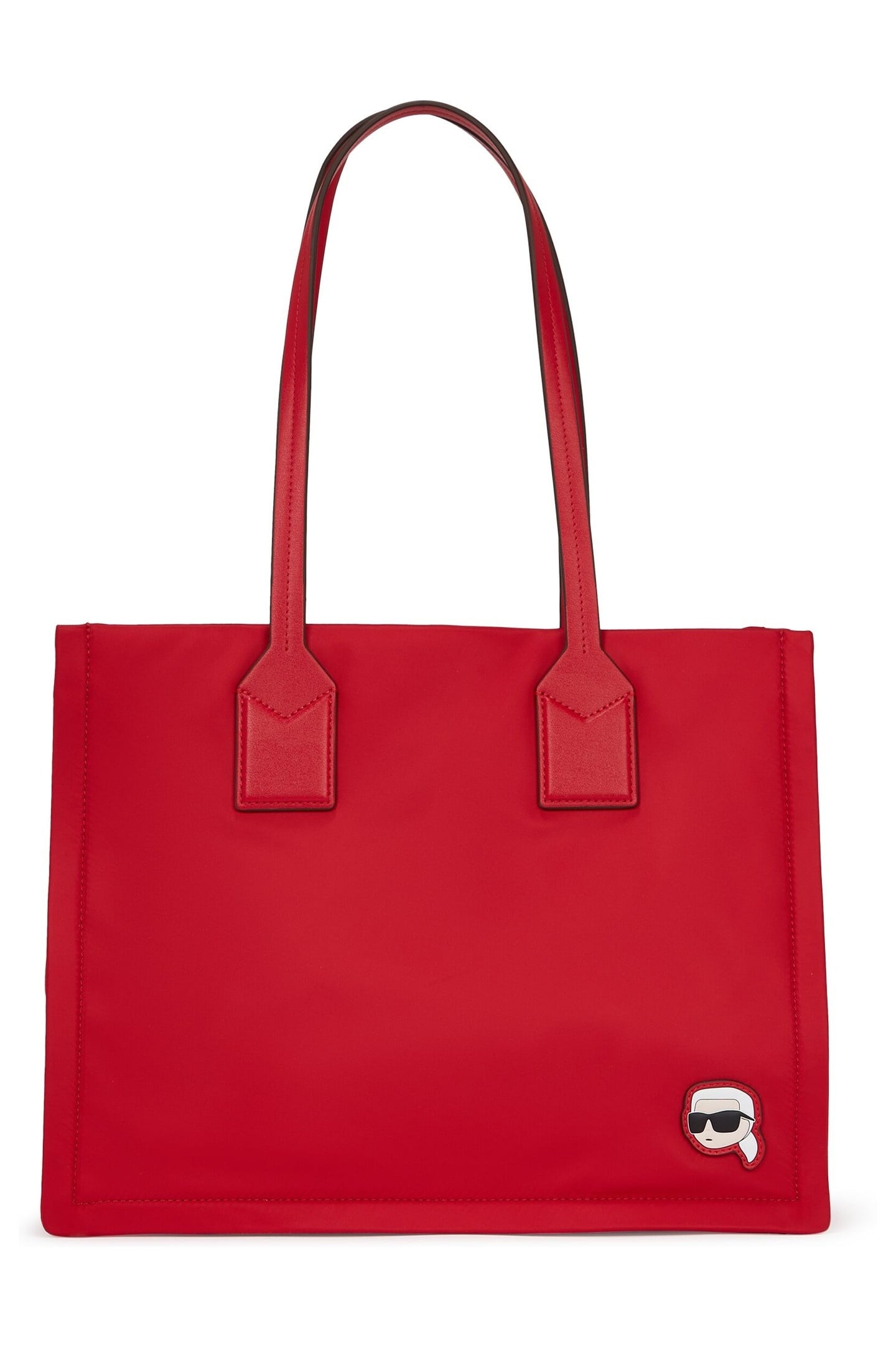 IKON NYLON MEDIUM SQUARE TOTE SCARLET SAGE 1