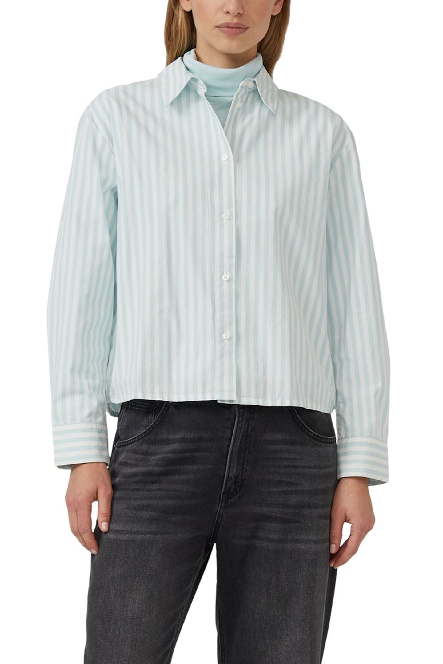 S.OLIVER BLOUSES BLUE GREEN 1