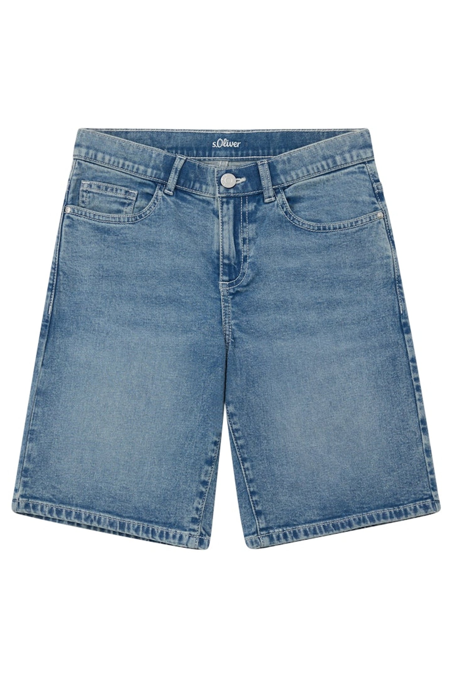 S.OLIVER JEANS SHORTS BLUE DENIM 2