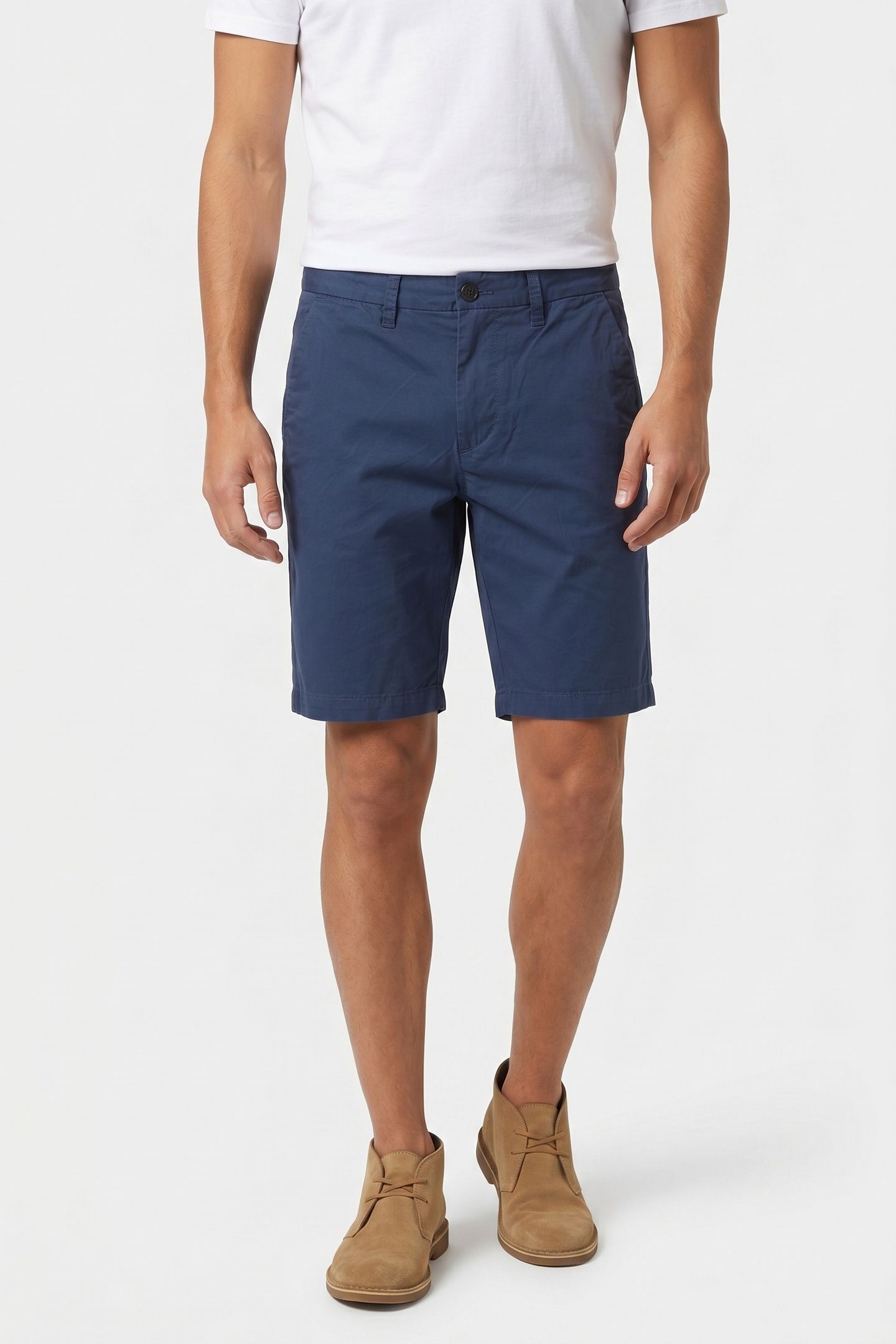 TWILL CHINO SHORT DARK BLUE 1