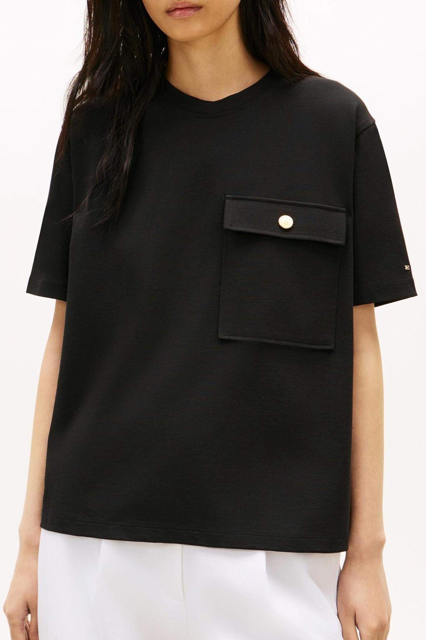 GOLD BUTTON LONG SS BLACK 4