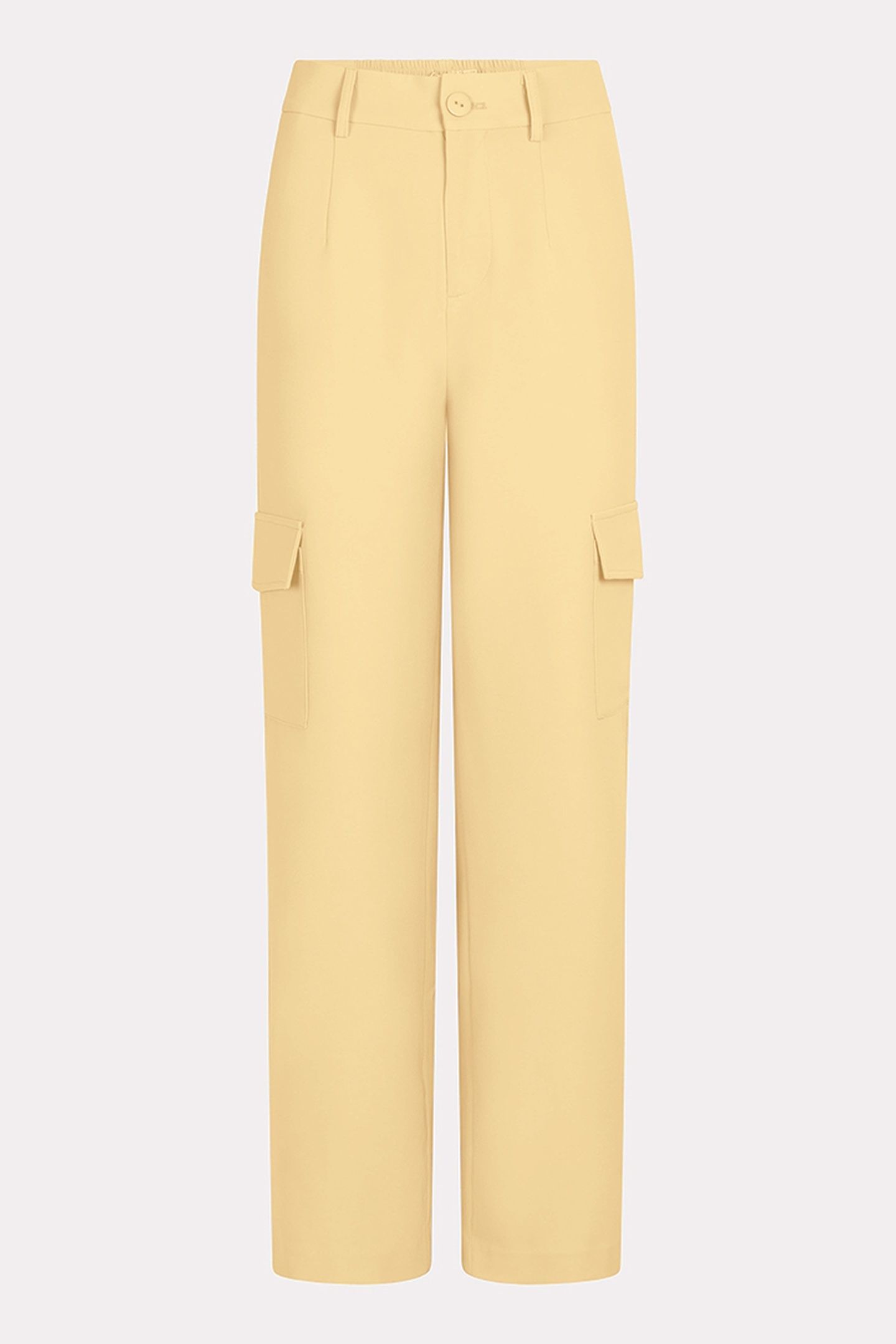 TROUSERS WIDE CARGO CITY YELLOW 1