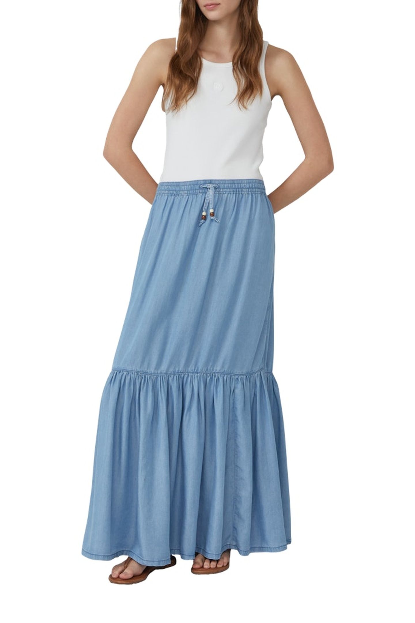 S.OLIVER SKIRTS BLUE DENIM 2