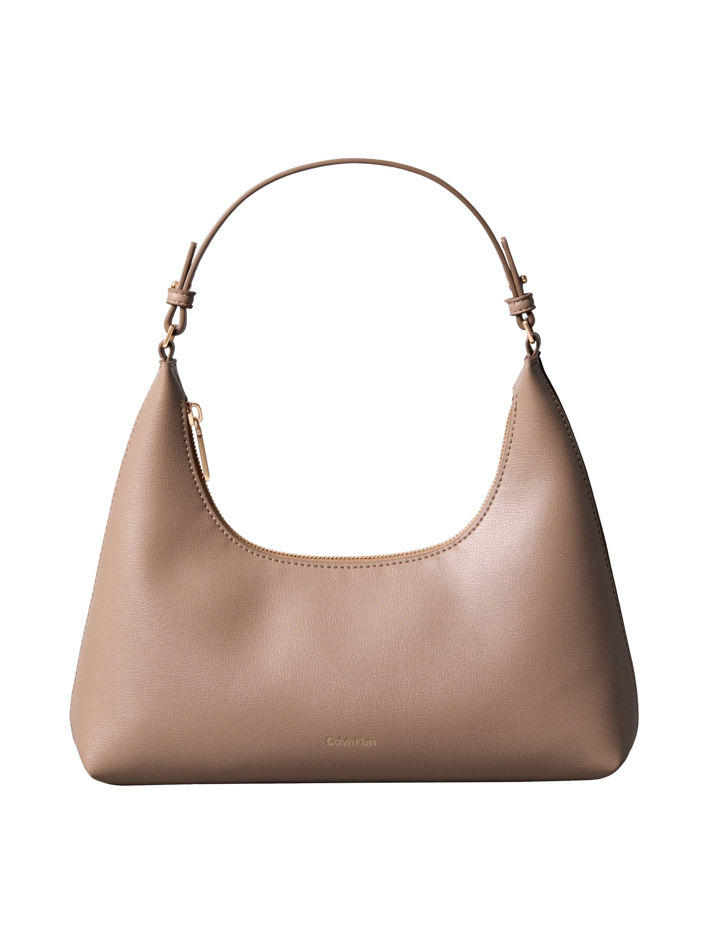 FOIL LOGO CONV SHOULDER BAG DESERT TAUPE 1