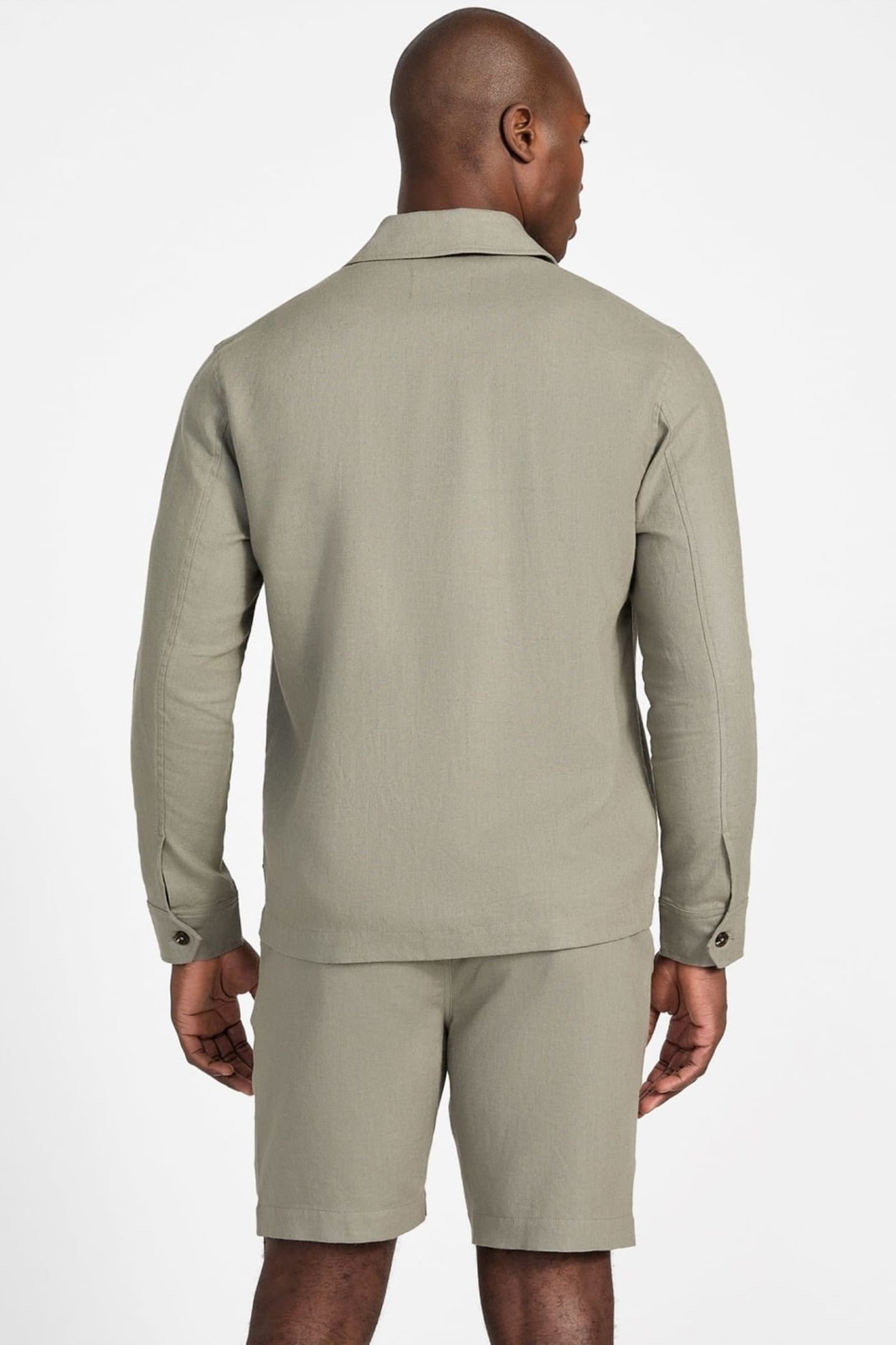 GUESS ECO FLETCHER LINEN OVER SAGE PLANT MULTI 4