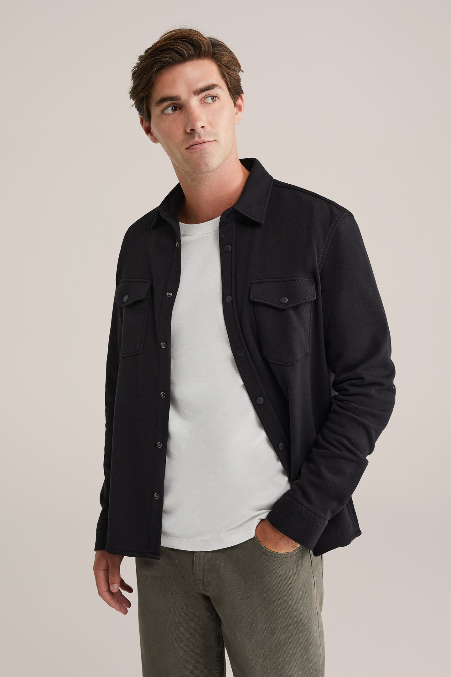 OVERSHIRT BLACK 1