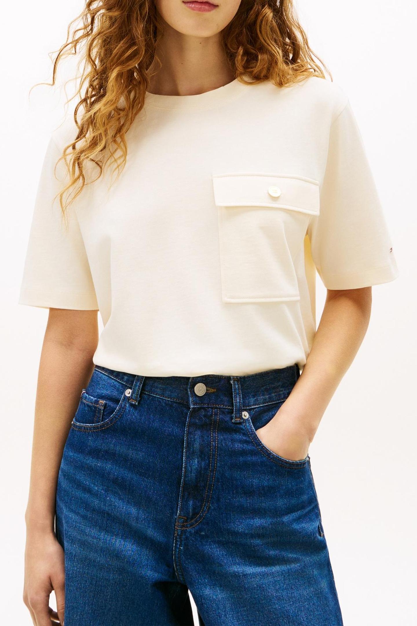 GOLD BUTTON LONG SS CALICO 2