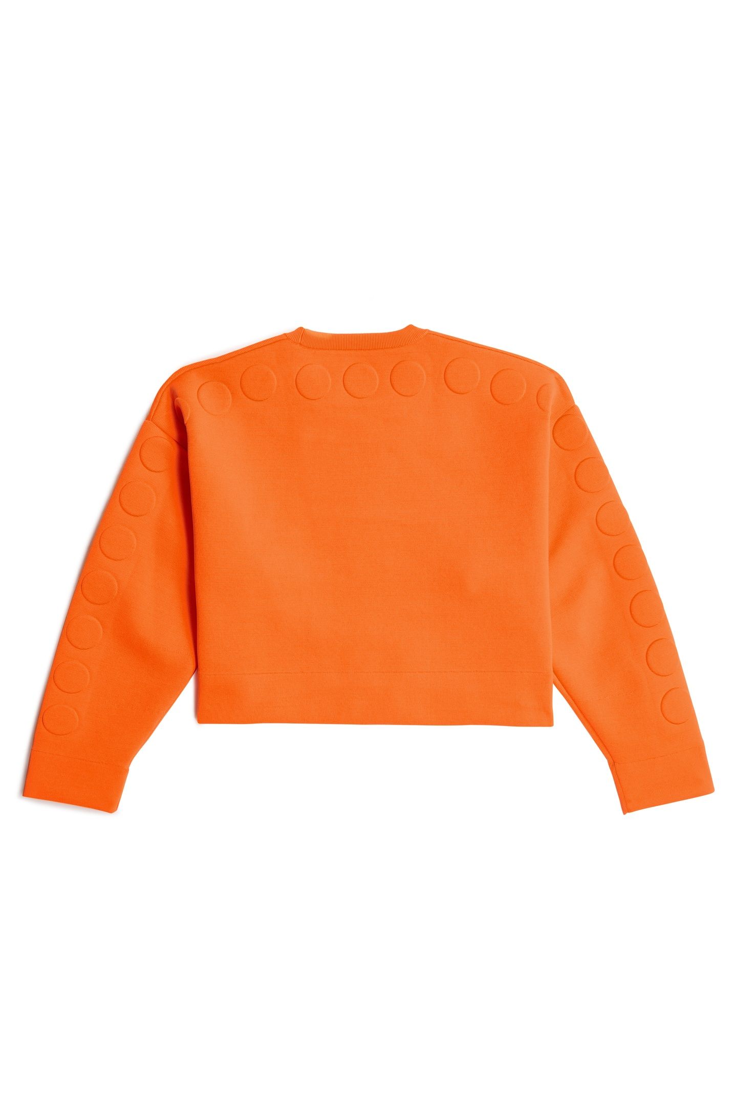GSXWVB OVERSIZED SHORT SWEAT KNIT SIGNAL ORANGE 5
