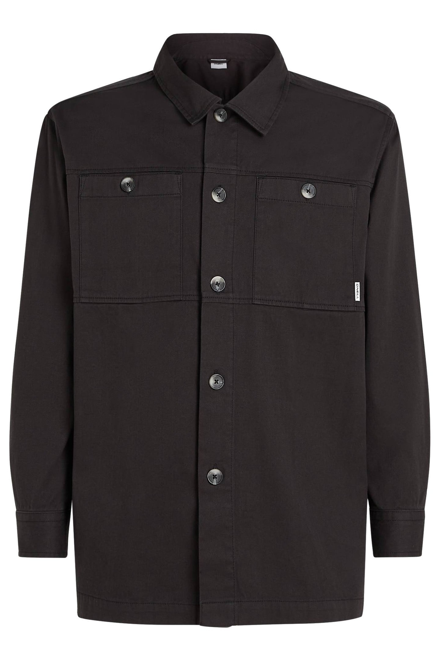 O'NEILL TWILL OVERSHIRT BLACK OUT 1