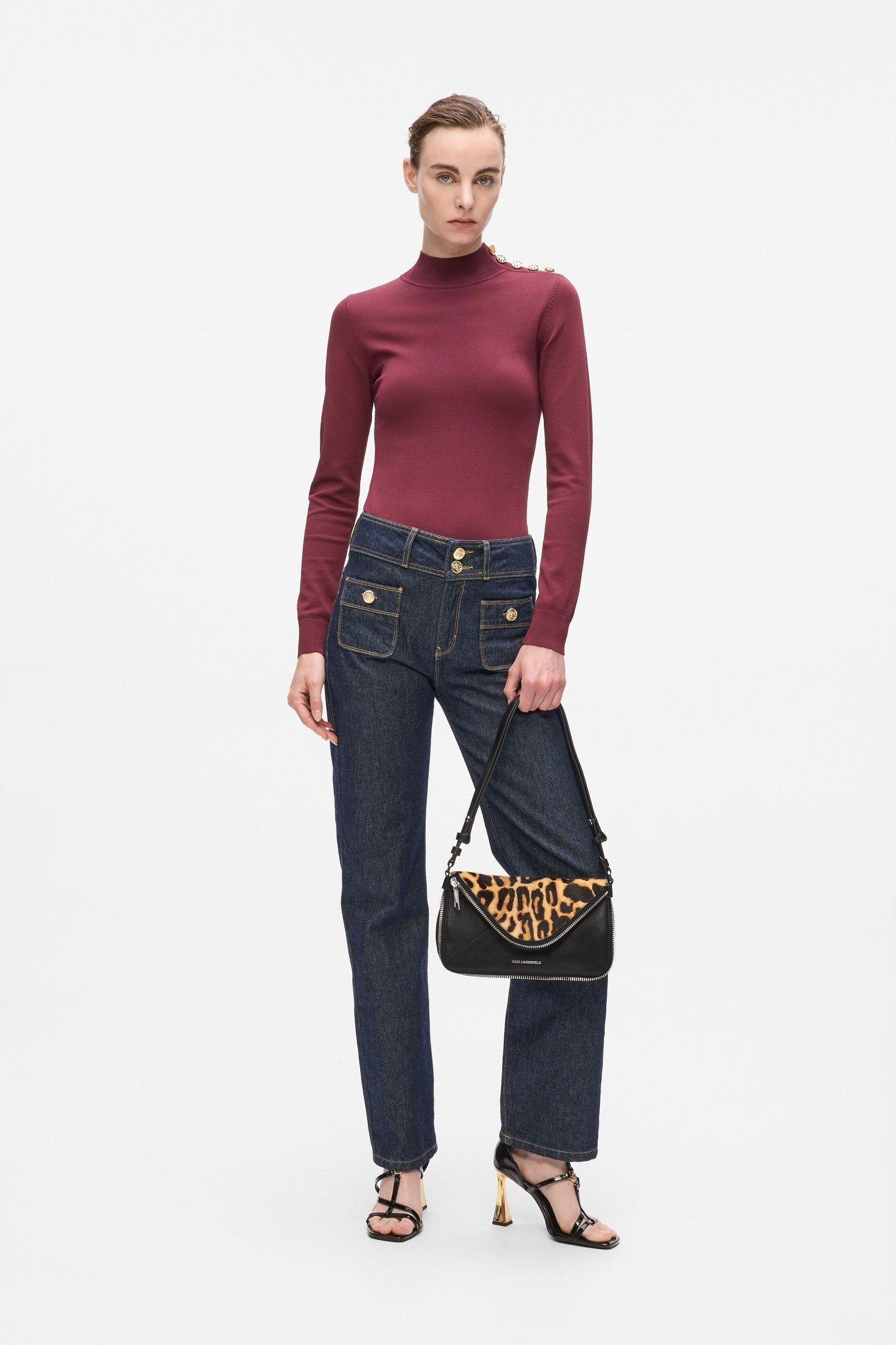K/HARDWARE SHOULDERBAG LEOPARD LEOPARD 1