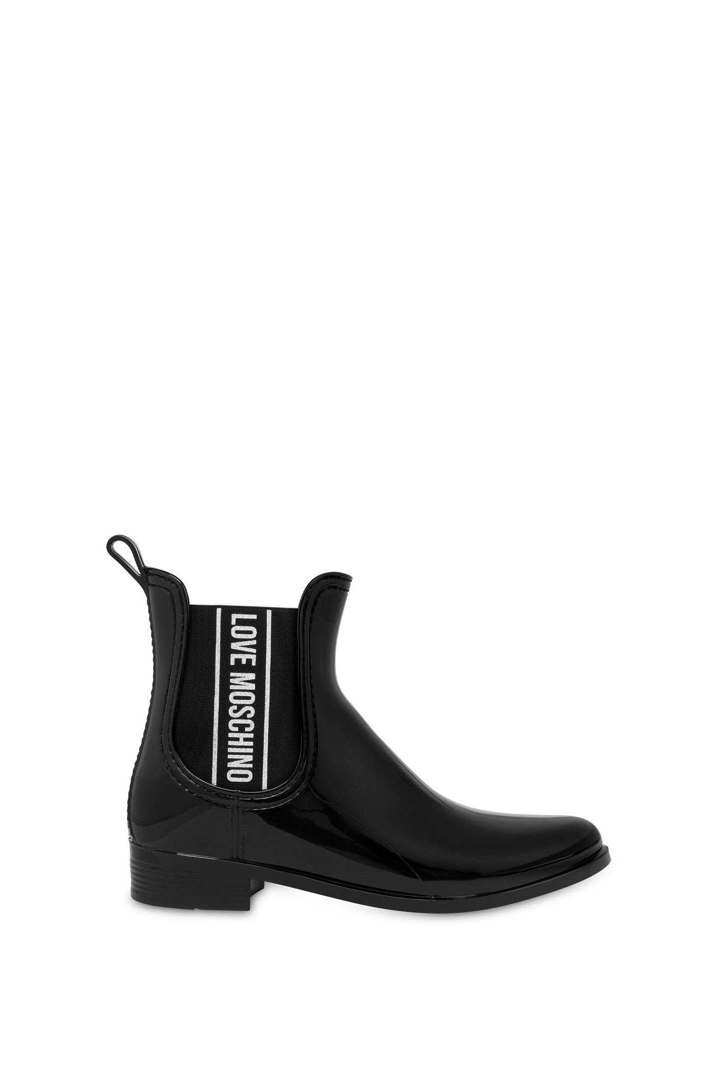 PVC RAIN BOOTS LOGO BAND BLACK 1