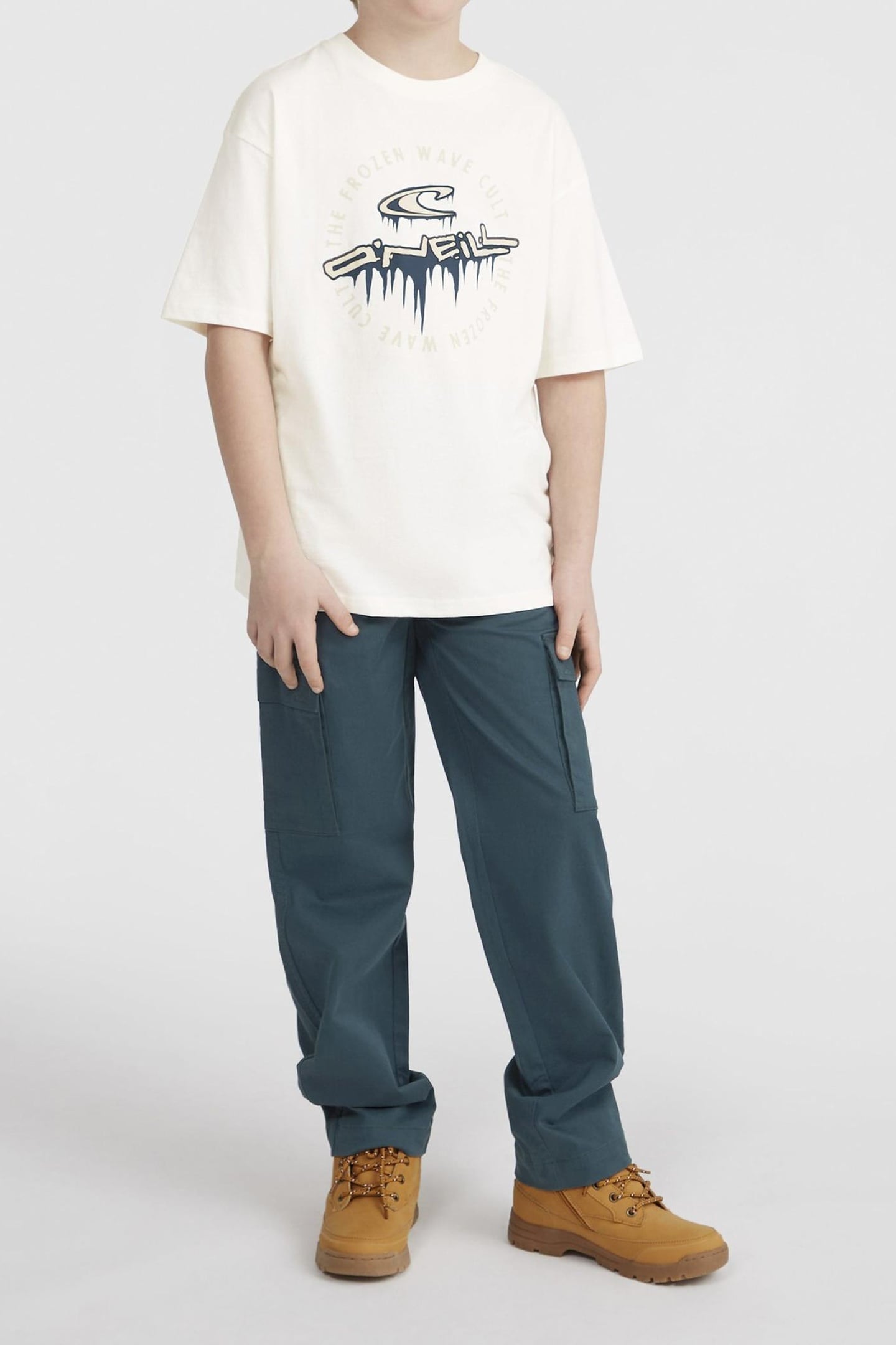 BOYS O'NEILL GRAPHIC T-SHIRT SNOW WHITE 2