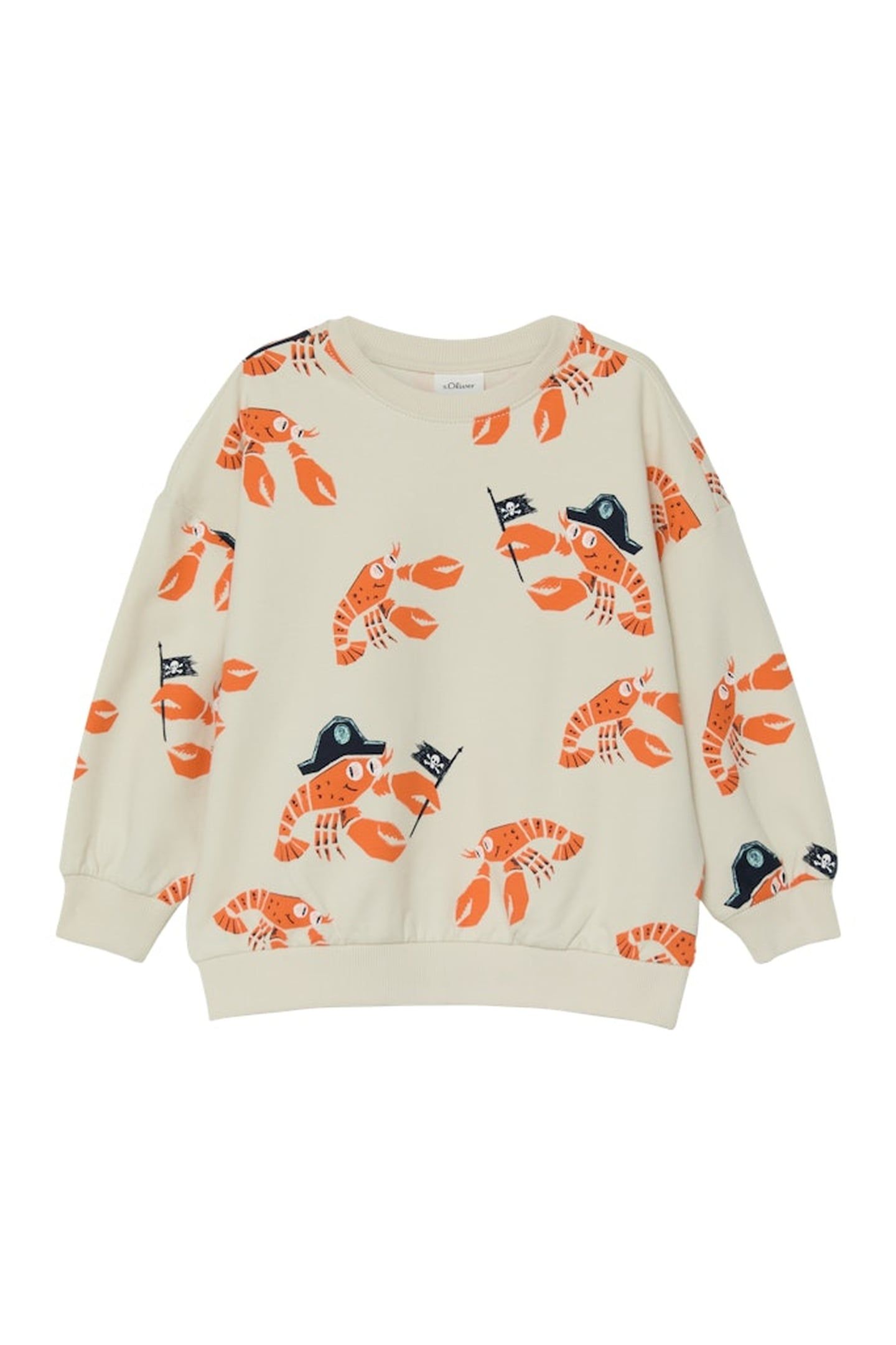 S.OLIVER SWEATSHIRTS GREY/BLACK 1