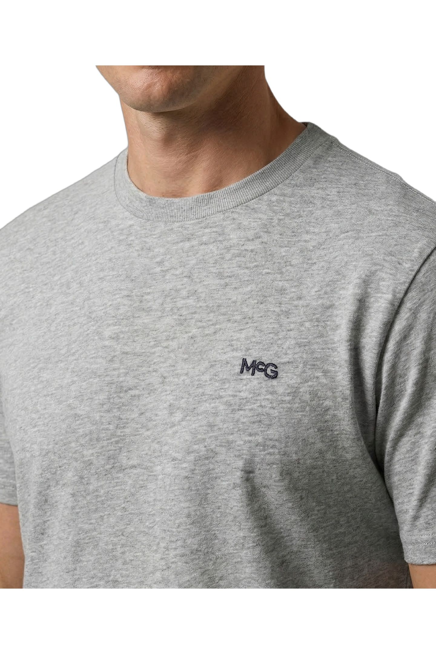 ESSENTIAL MCG EMBR T-SHIRT MEDIUM GREY MELANGE 6