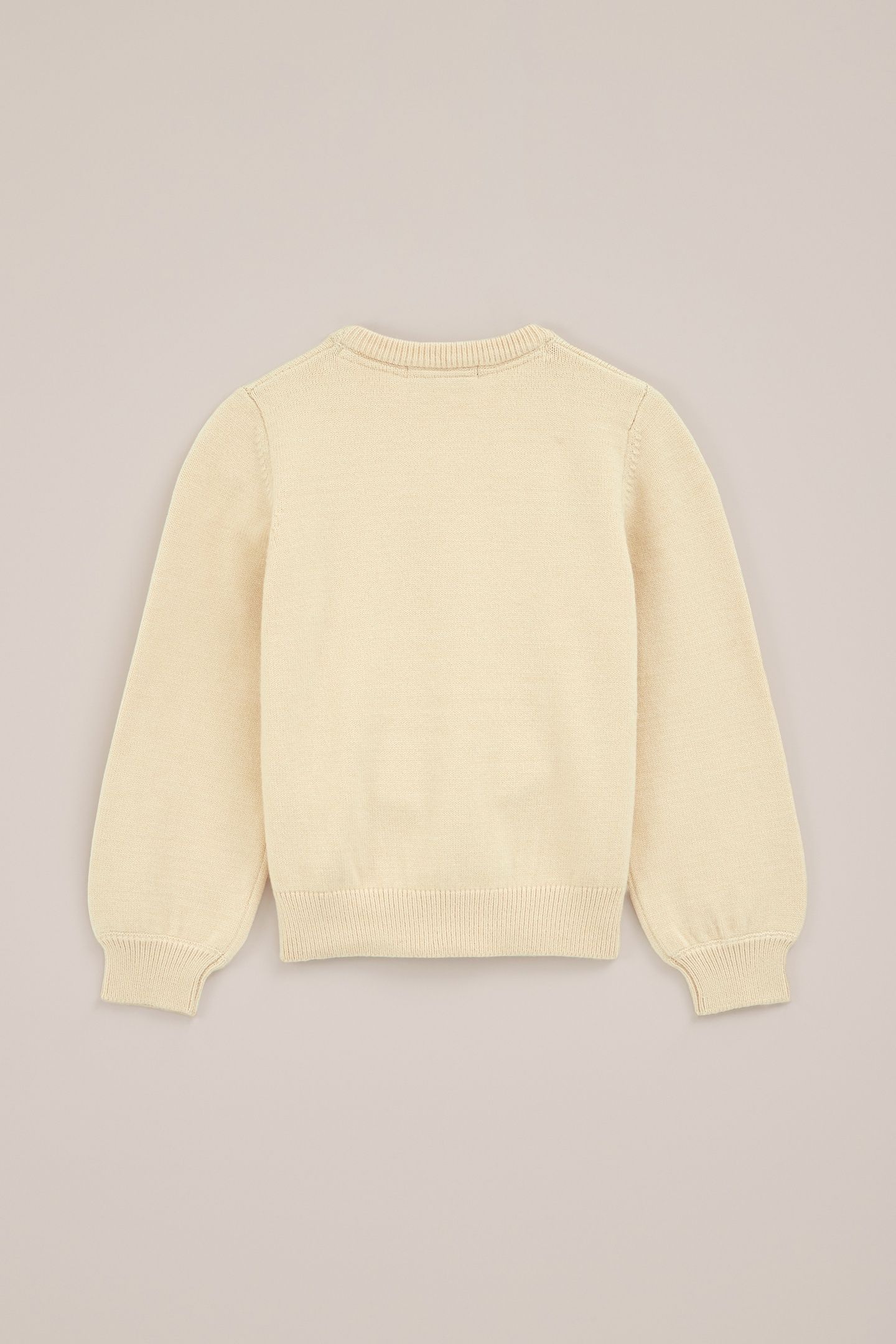 KNITTED PULLOVER BEIGE 4