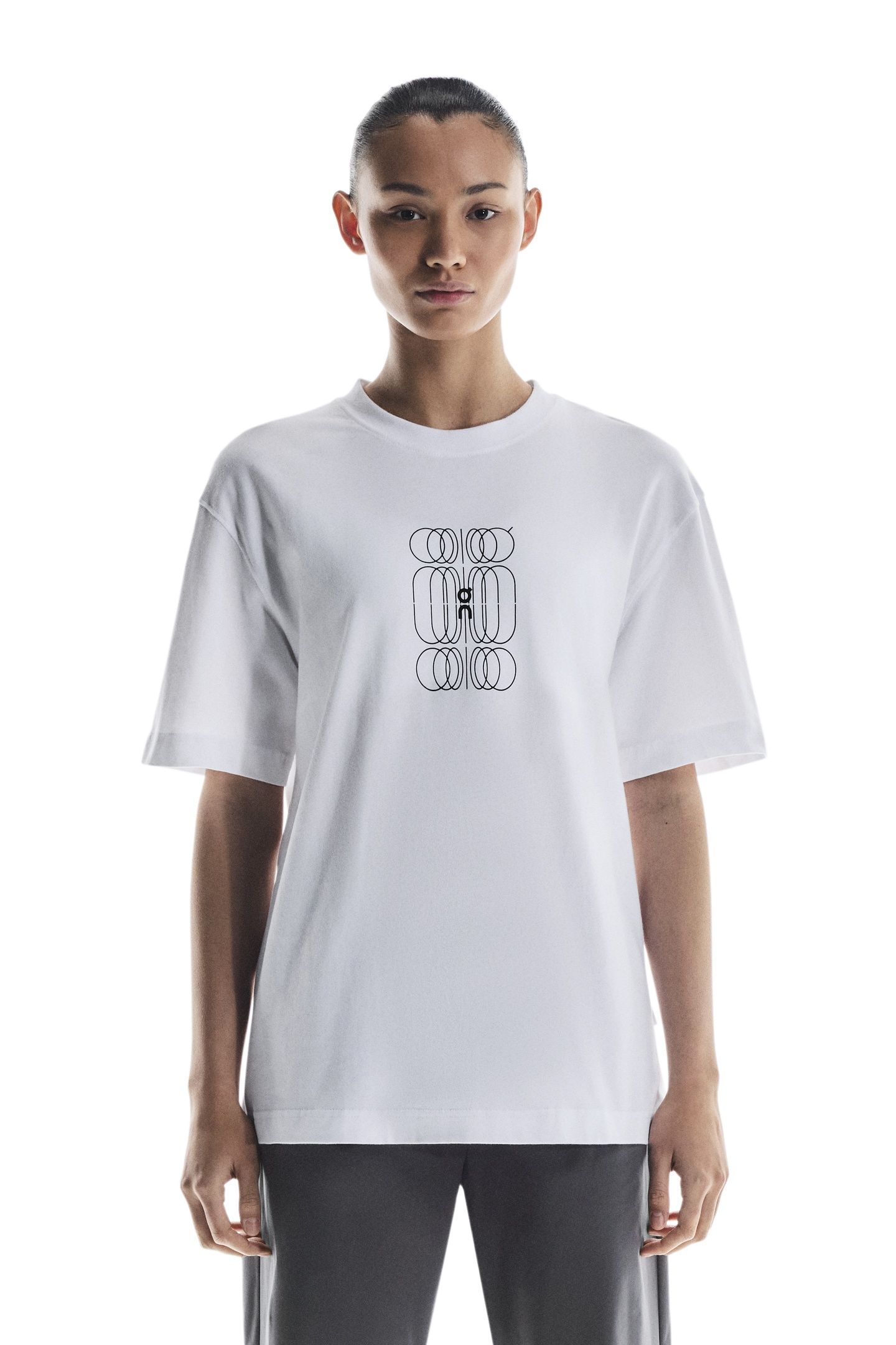 CLUB-T GRAPHIC 1 W WHITE | BLACK WHITE | BLACK 2
