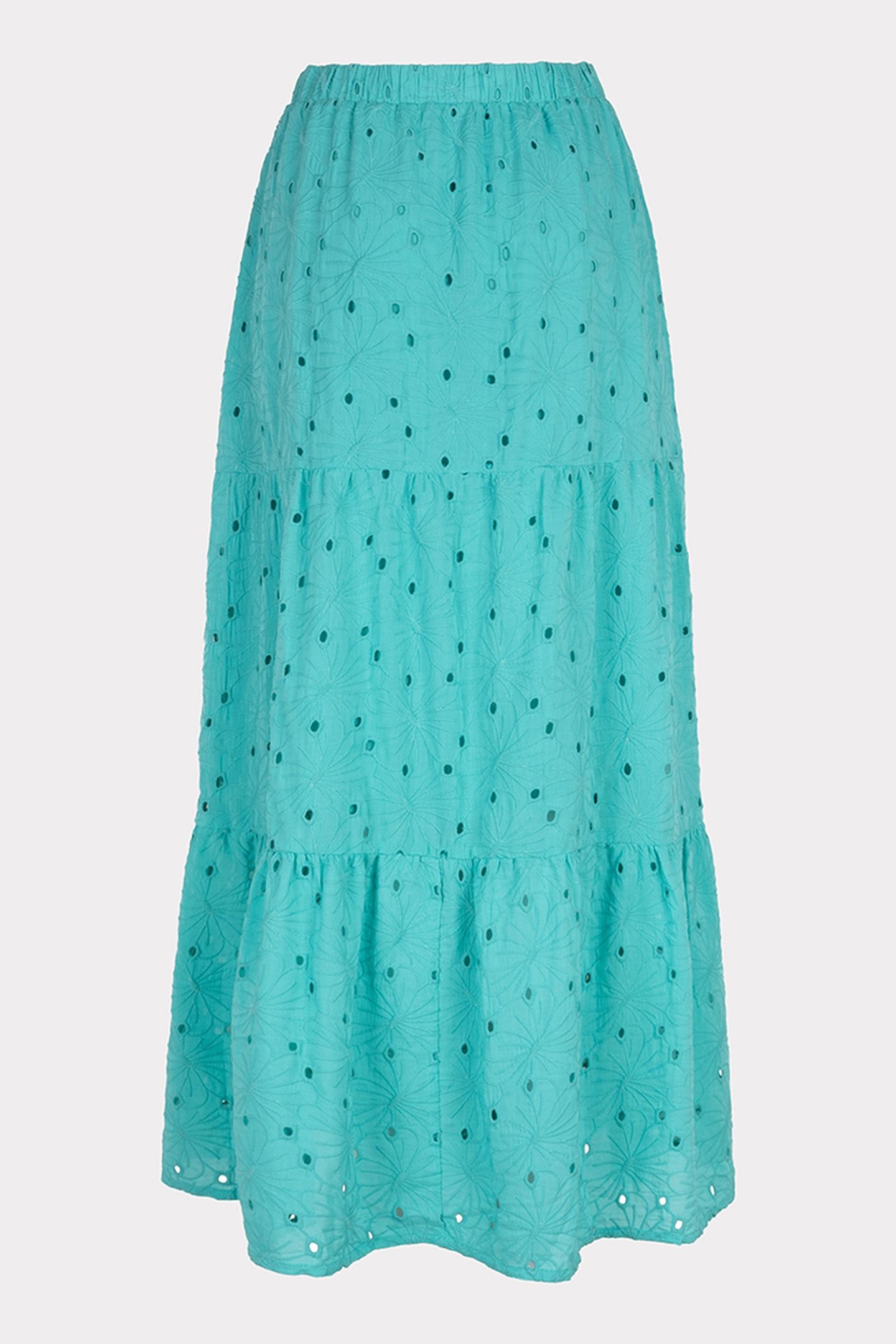 SKIRT LONG EMBROIDERY FLOWER LAGOON 4