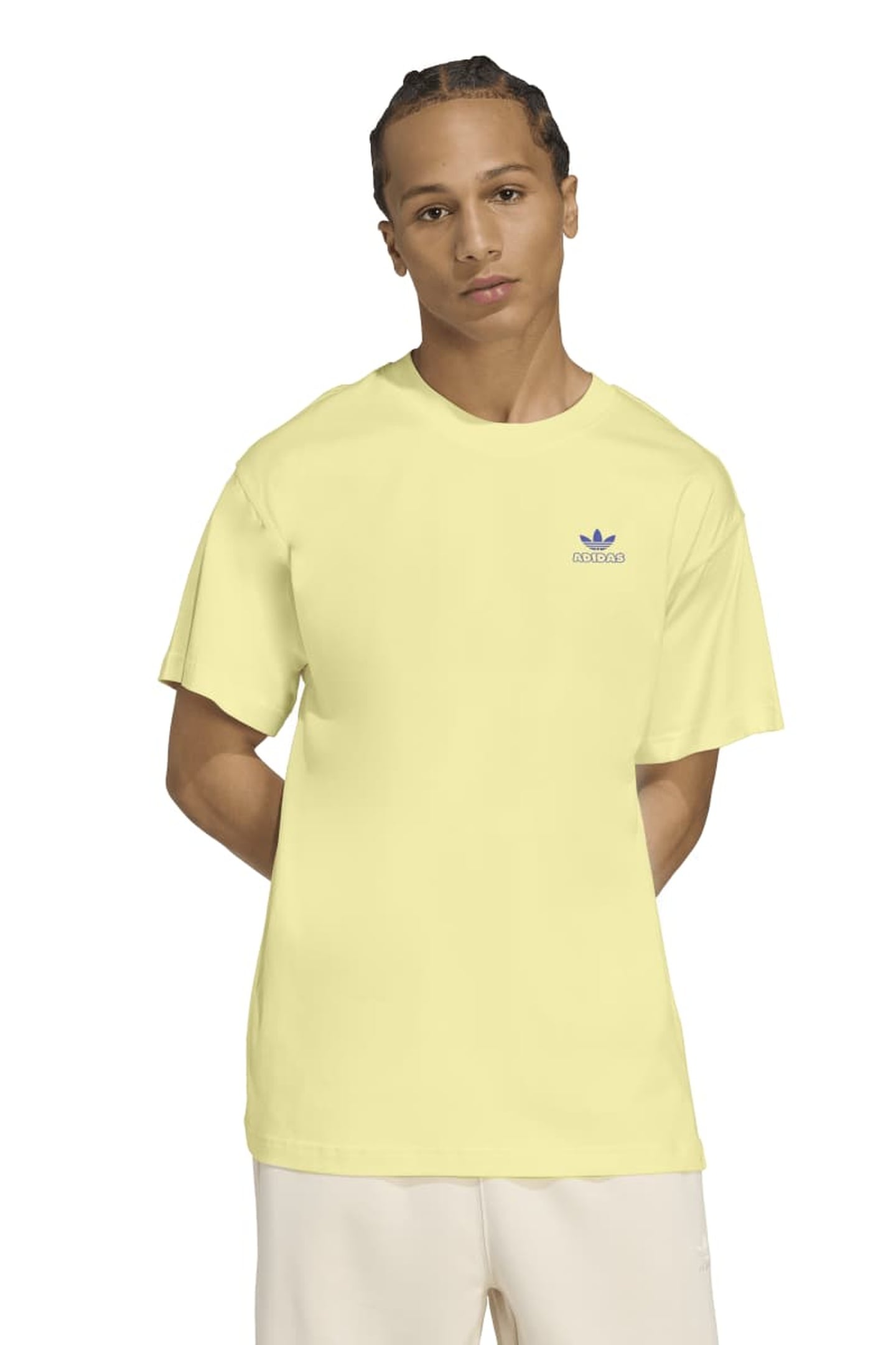 UNISEX ORIGINALS BUTTER GRAPHIC TEE POWDER YELLOW 1