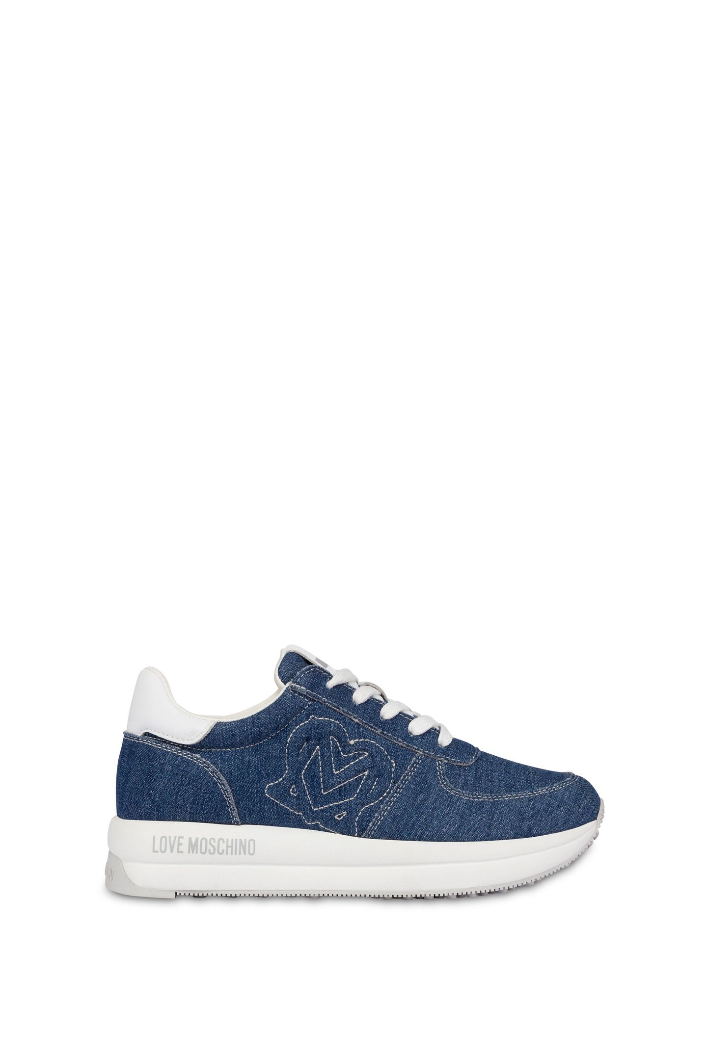 SNEAKERS IN DENIM DAILY RUNNING BLUE 2