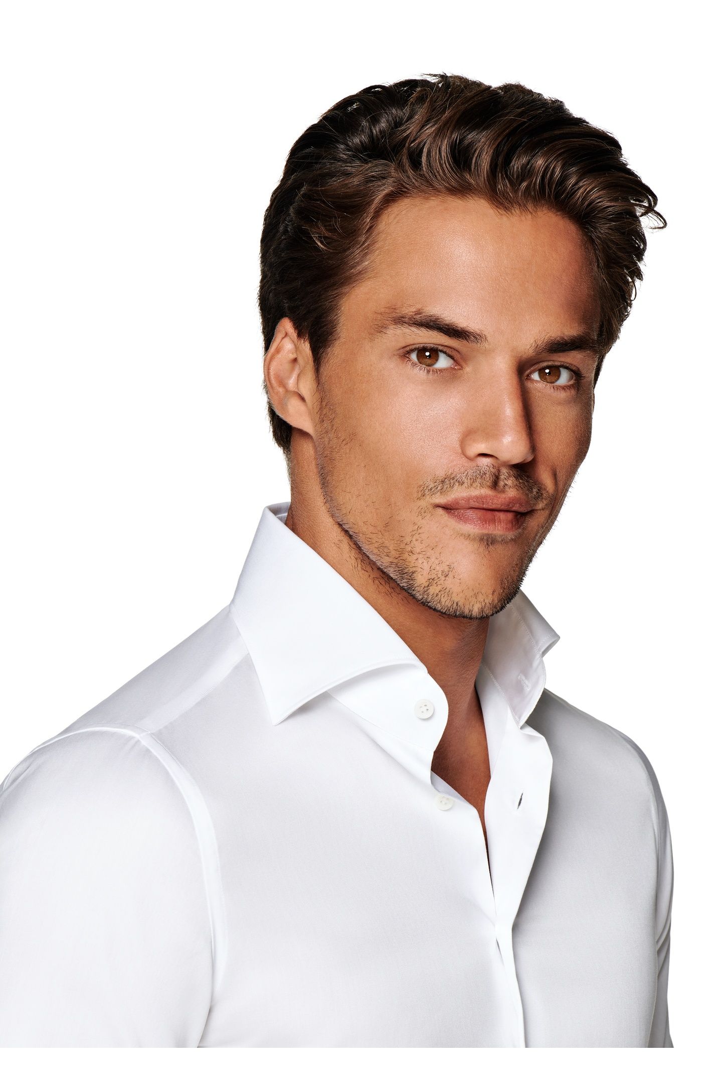 LUXURY WIDESPREAD FORMAL SHIRTS WHITE 7