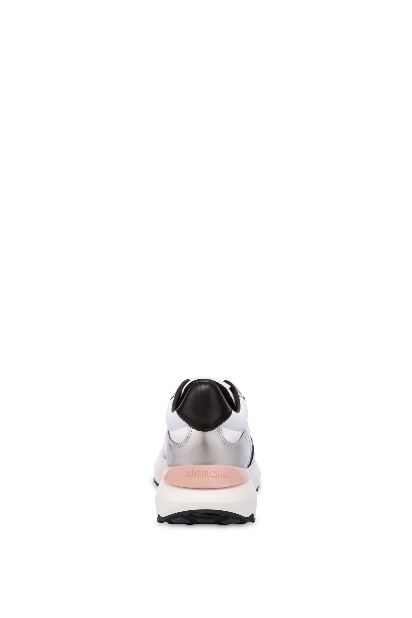 SPEED LOVE CALFSKIN AND LAMINATED SNEAKERS WHITE 3