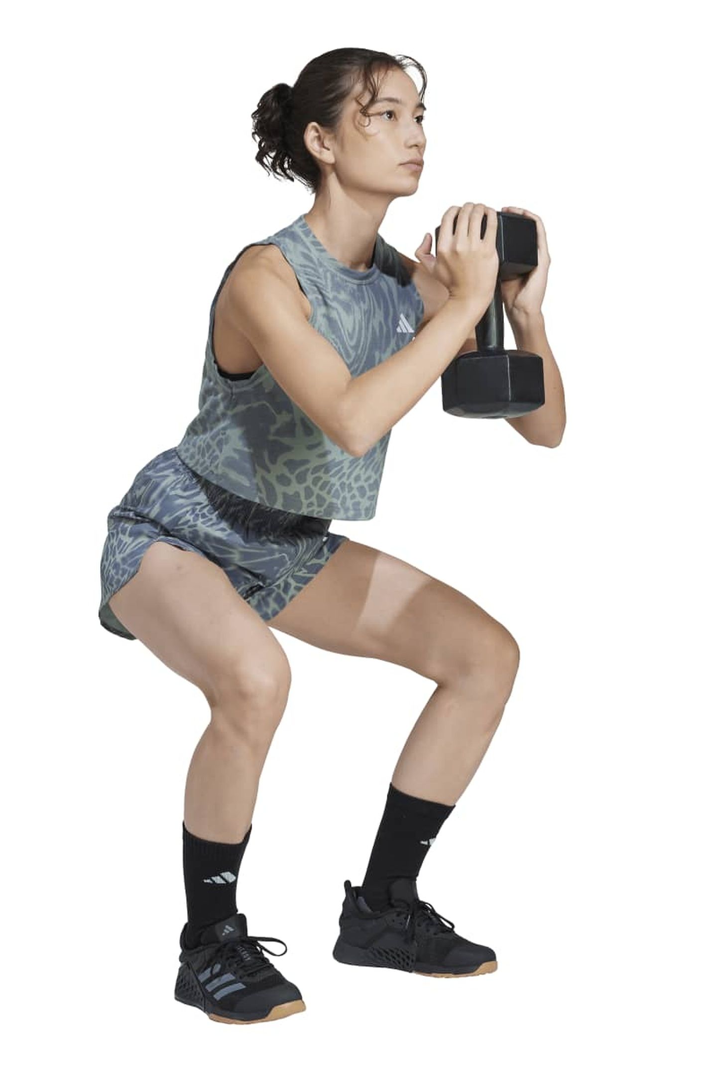 PERFORMANCE WORKOUT ESSENTIALS ALL OVER PRINTED WORKOUT TANK 3