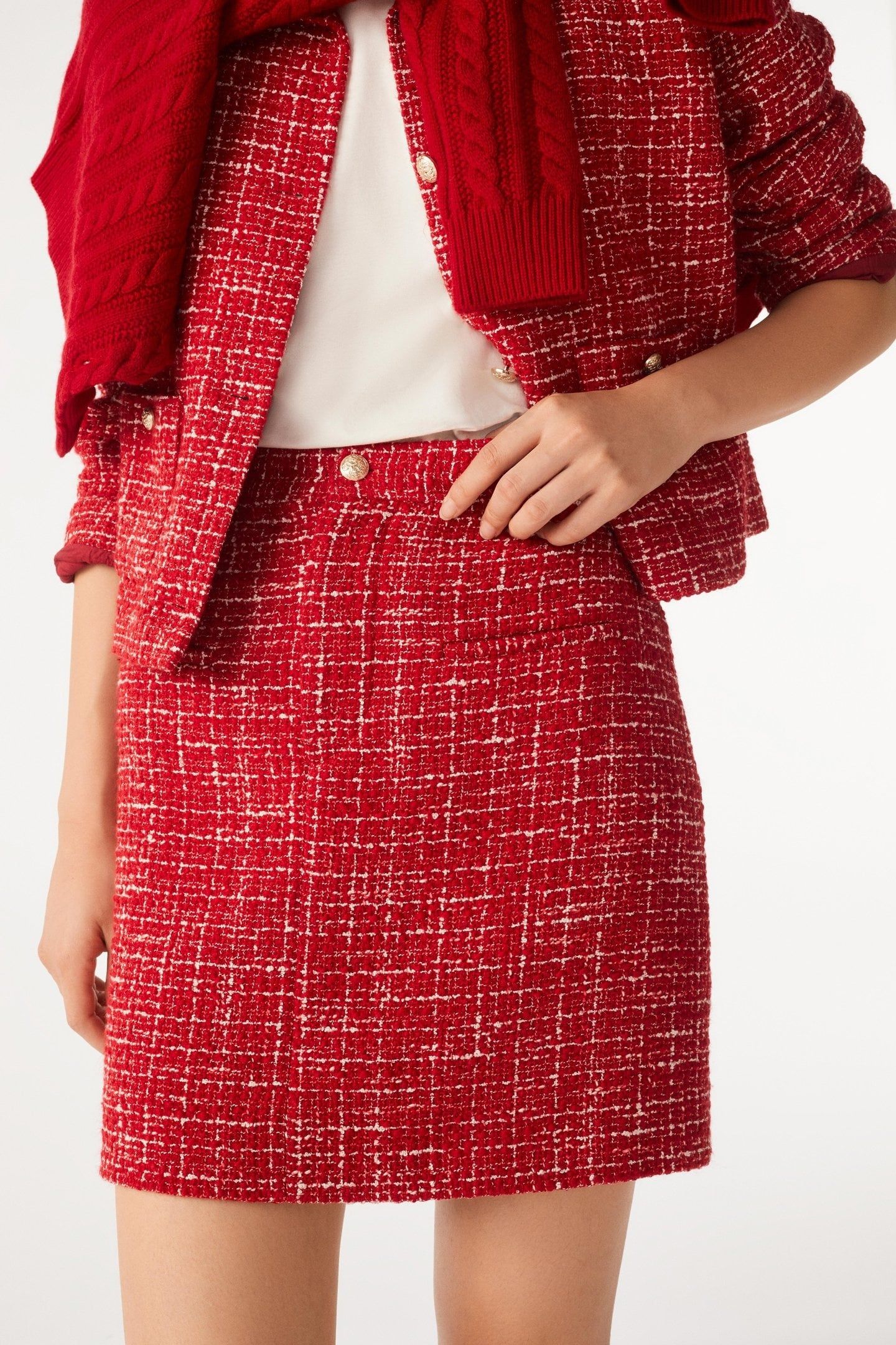 JUPE DILUNA ROUGE 1