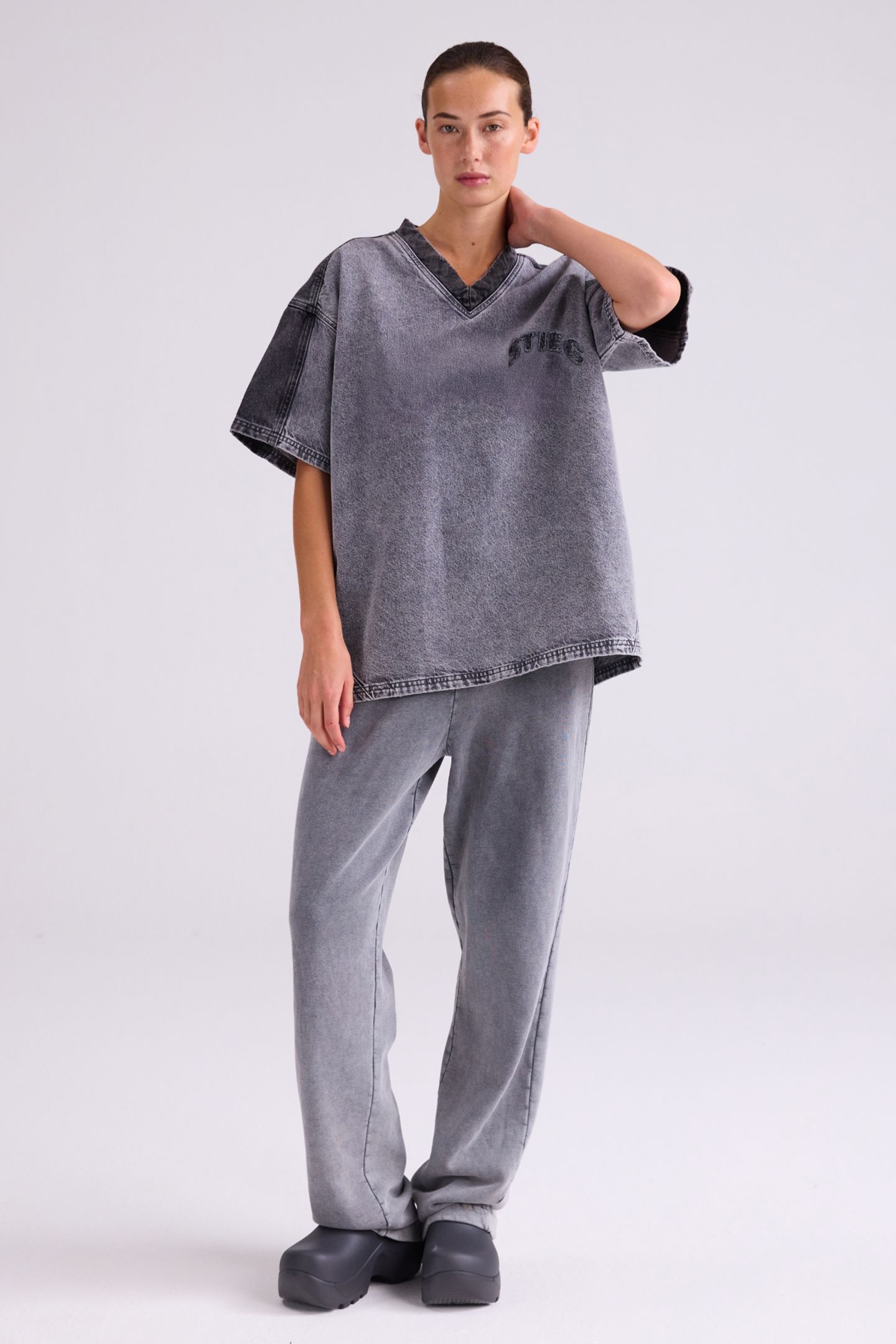 ZAPHIRA OVERSIZED T-SHIRT GREY 3