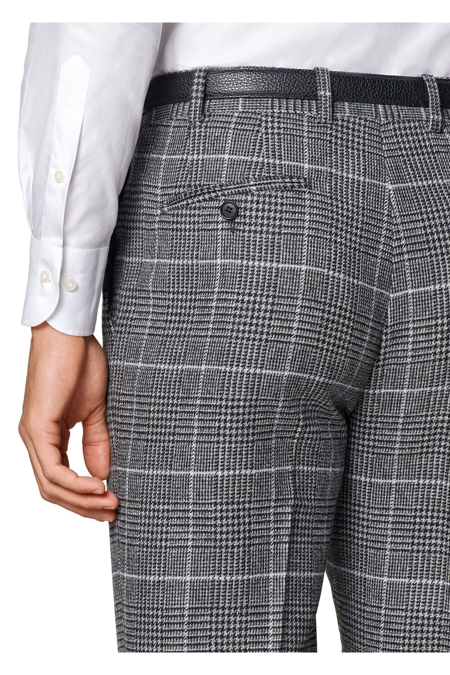 MILANO WOOL CASHMERE NESTED SUITS MID GREY 7