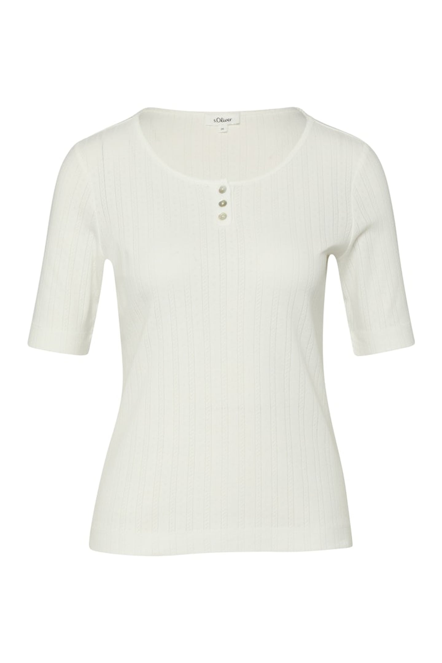 S.OLIVER T-SHIRTS OFFWHITE 7