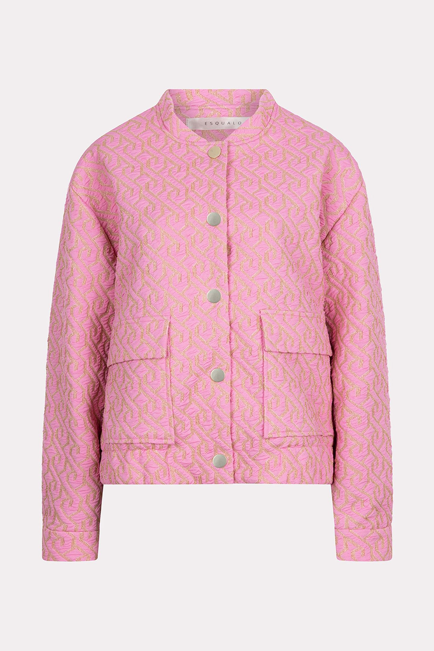 JACKET BOMBER JACQUARD ROSE 5