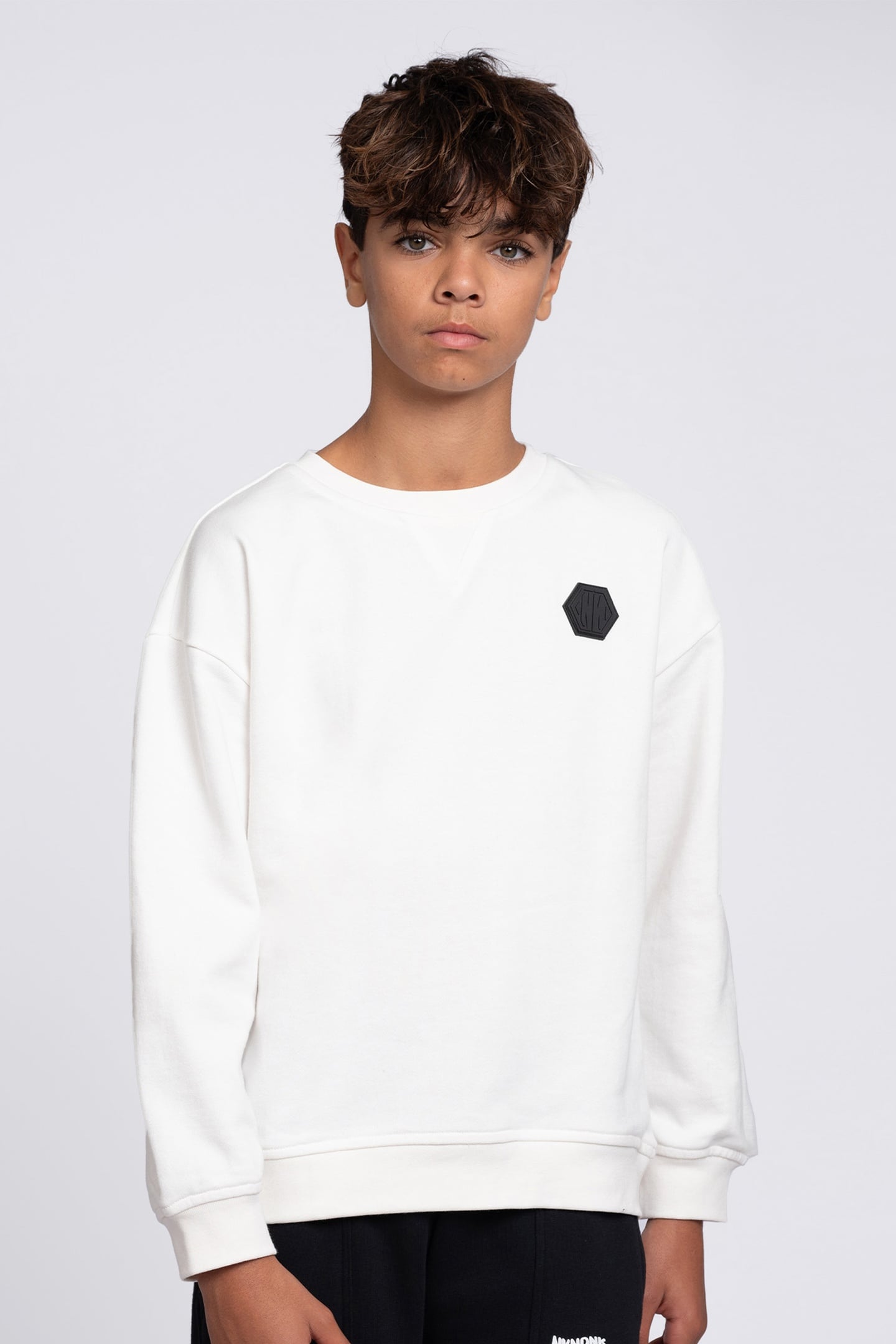 ICON OVERSIZED SWEATSHIRT OFF WHITE 1