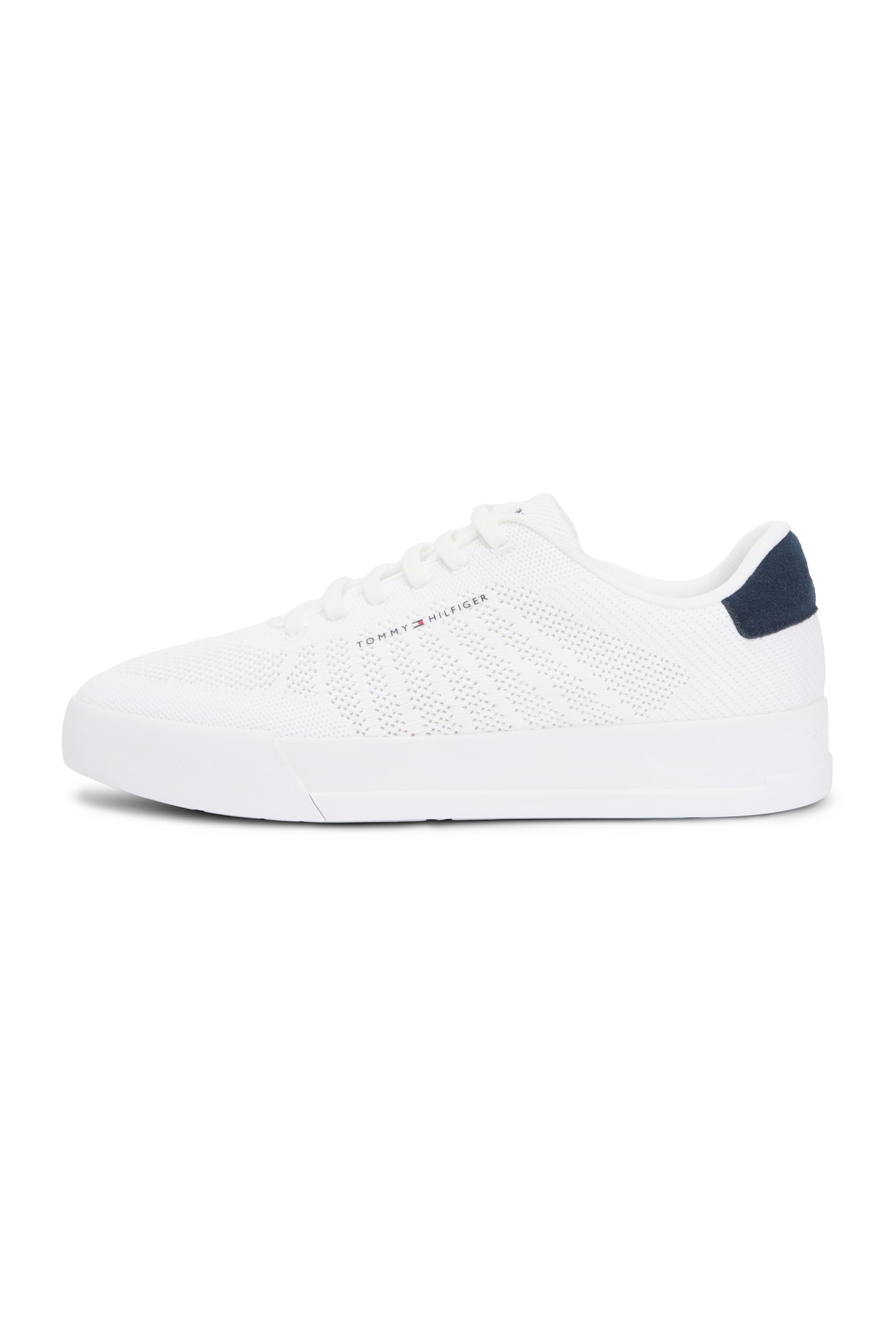 TH COURT KNIT SHOES WHITE 5