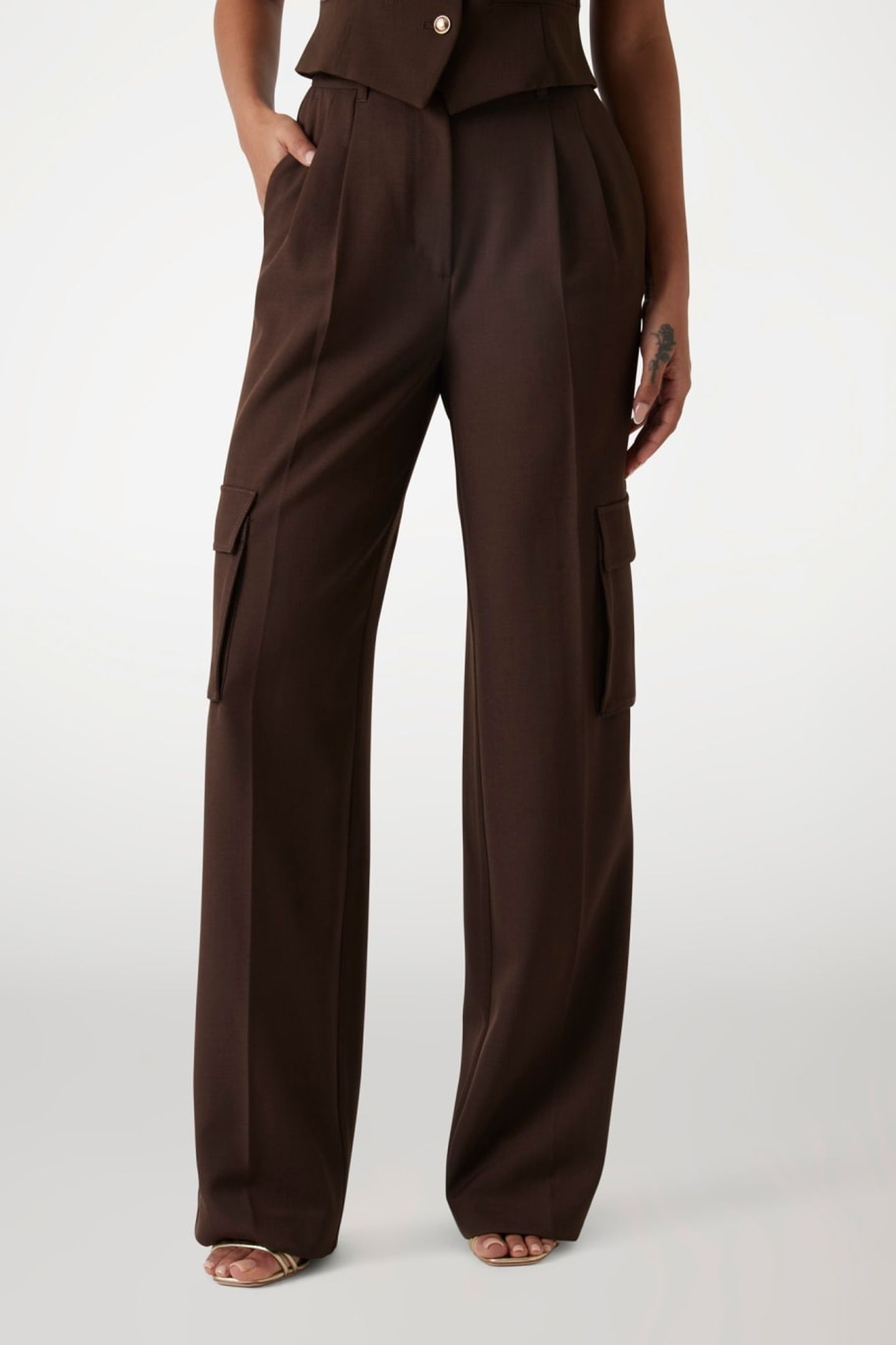 GUESS ECO MATEA PERFECT CARGO REGAL BROWN MULTI 3