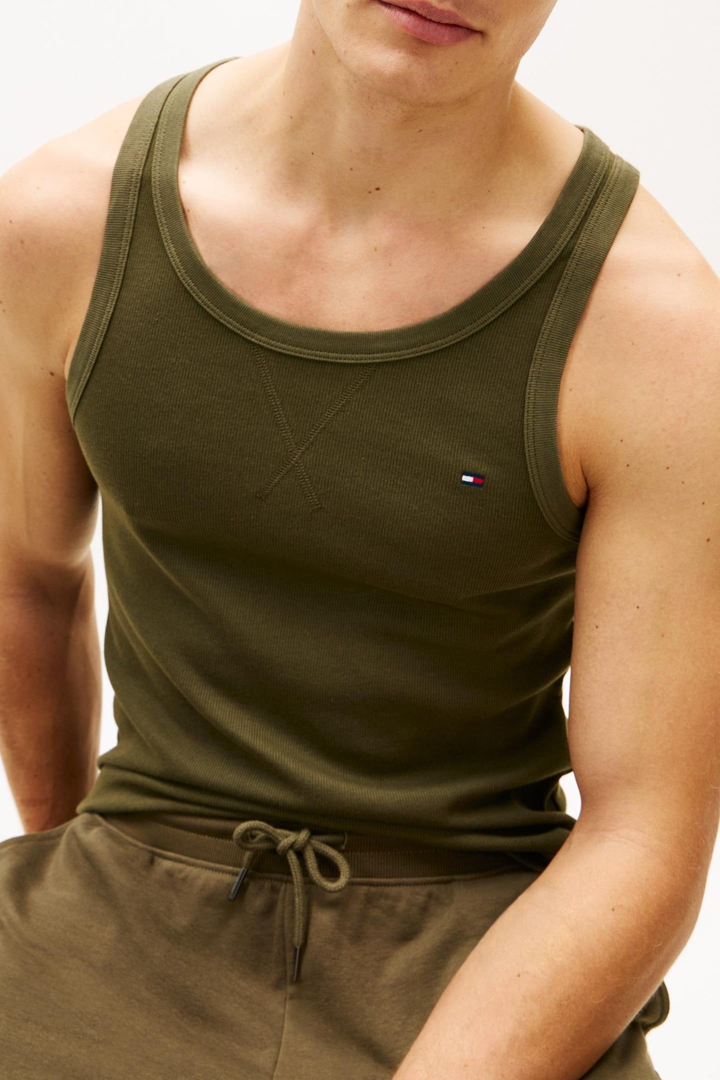 2-PACK RIB TANK GREEN 5