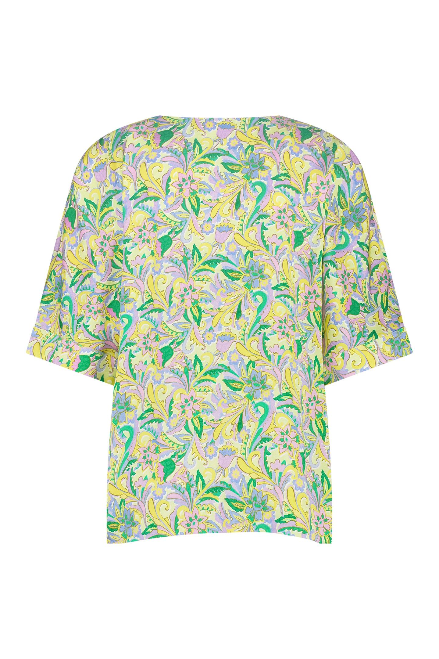 PATTY PASTEL V NECK TOP MULTI COLOR 4