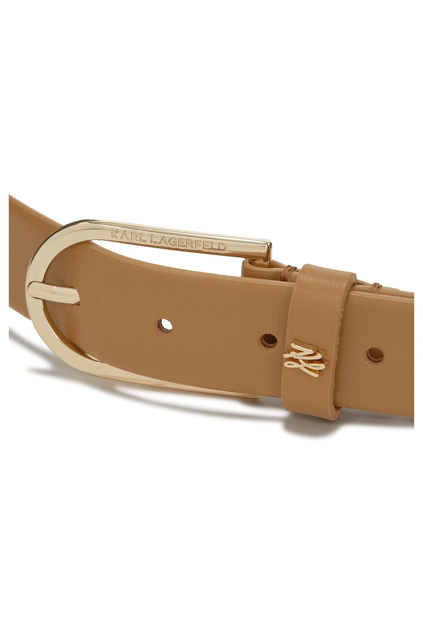 K/AUTOGRAPH ROUND BELT CARAMEL 3