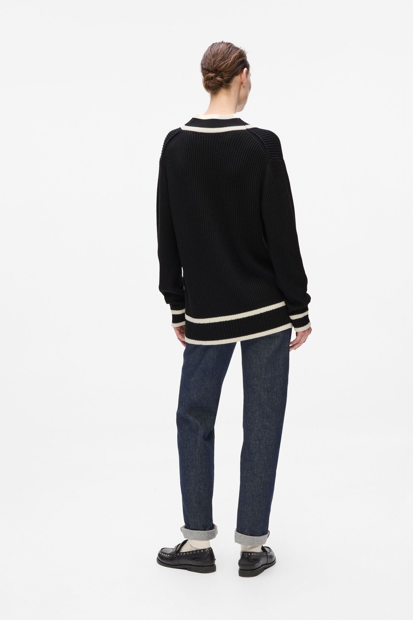 SOUTACHE AUTOGRAPH CARDIGAN BLACK 3