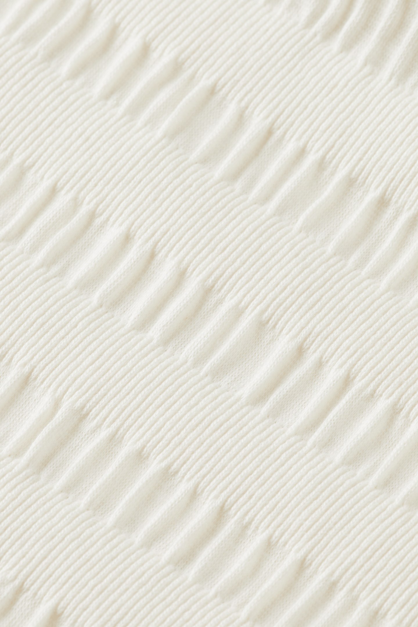 RELAXED-FIT HORIZONAL TEXTURED T-SHIRT EGGNOG 3