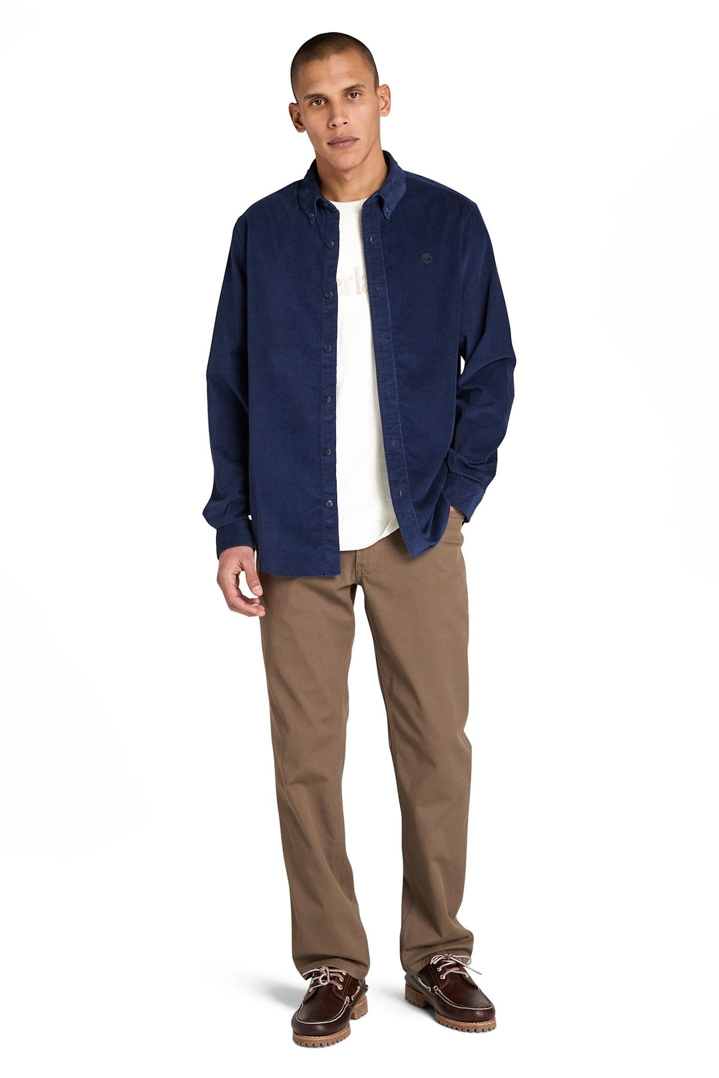 CORDUROY SHIRT PEACOAT 1