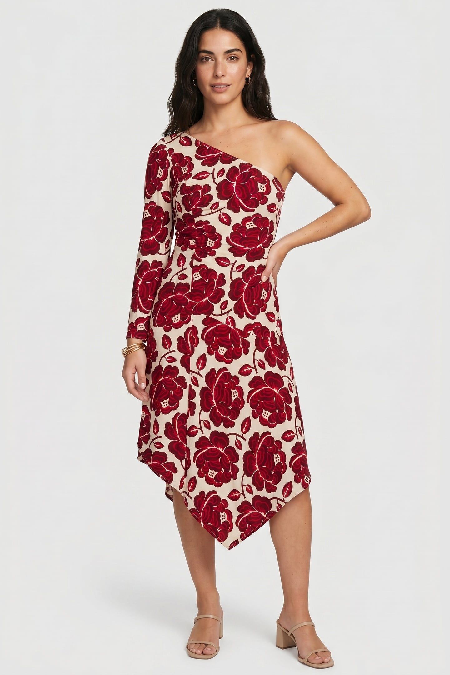VIVA TREASURE DRESS RED 1