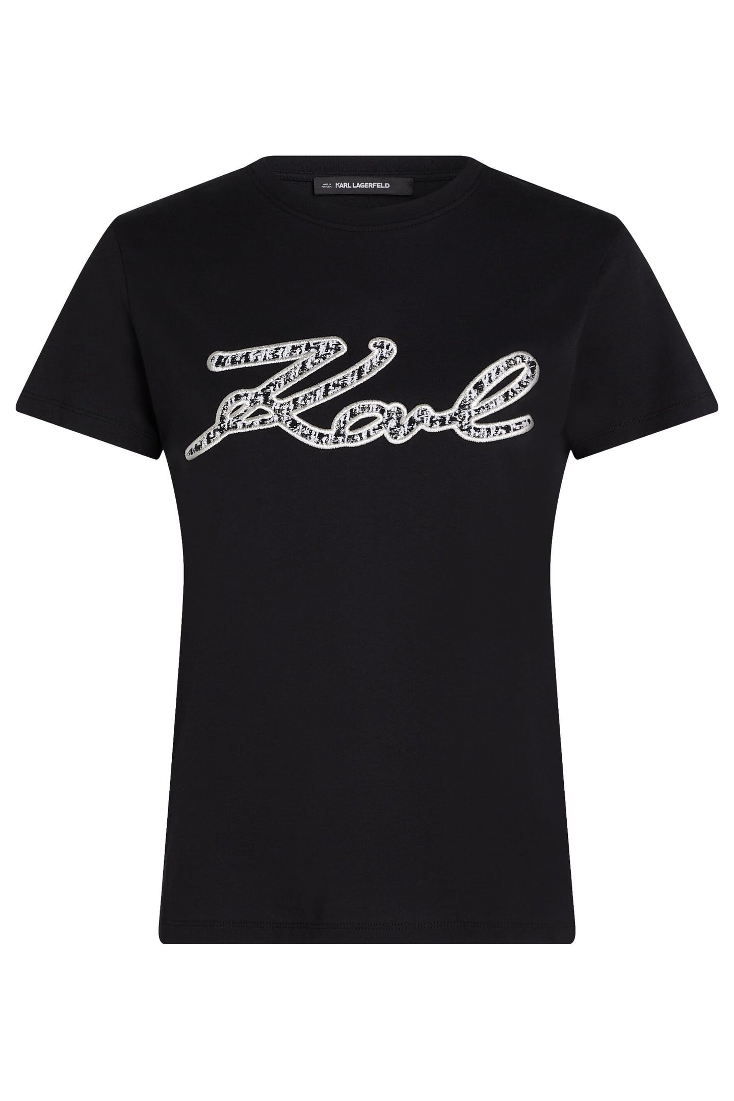 BOUCLE KARL SIGNATURE T-SHIRT BLACK 3