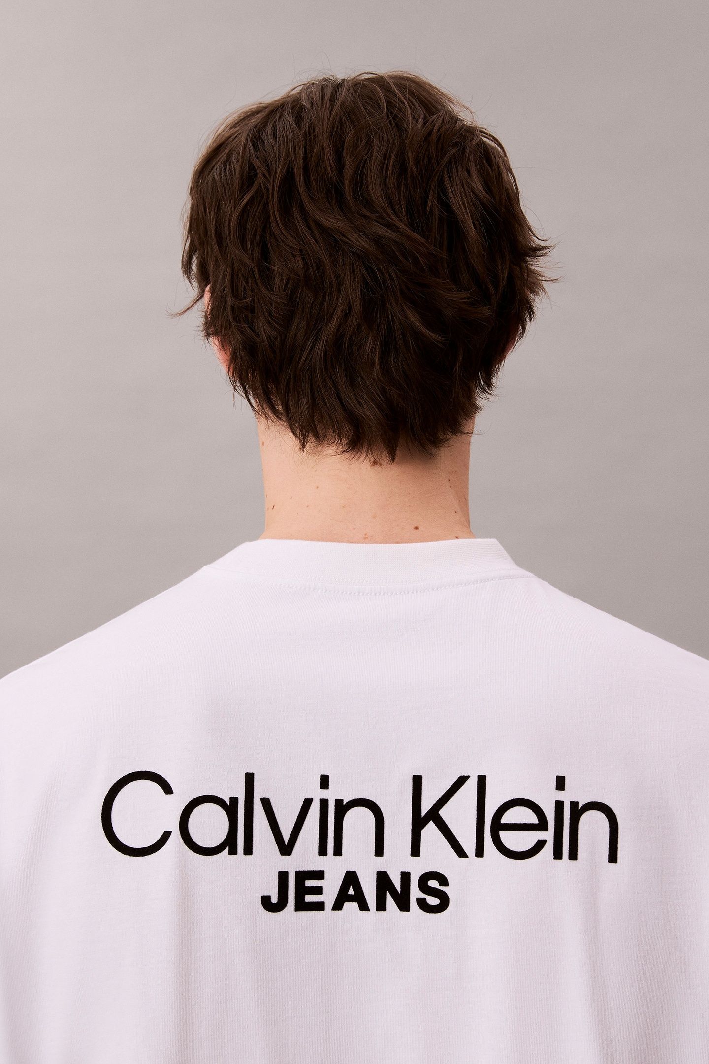 LOGO BACK PRINT T-SHIRT BRILLIANT WHITE 4