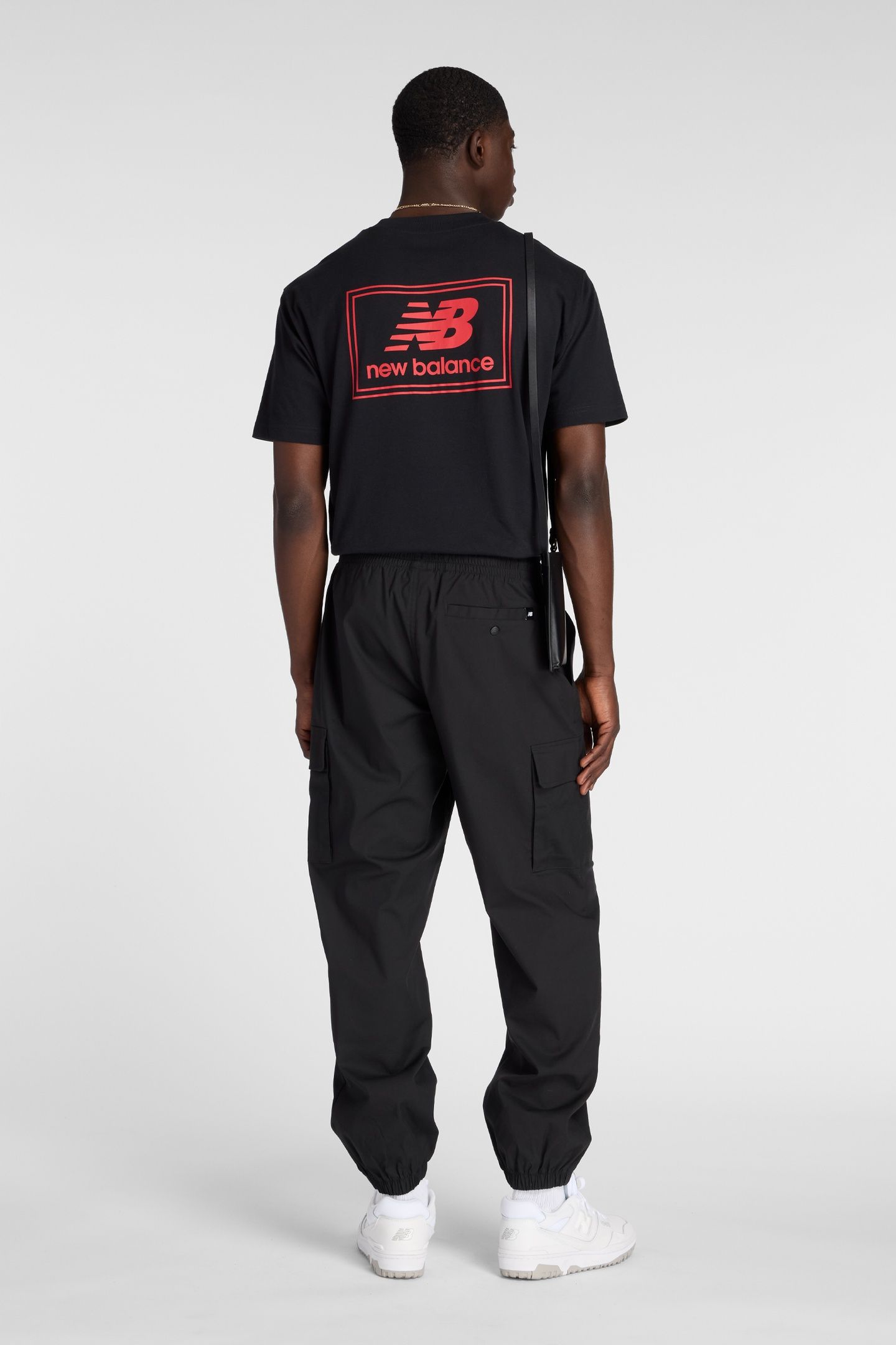 WOVEN LABEL T-SHIRT BLACK 4