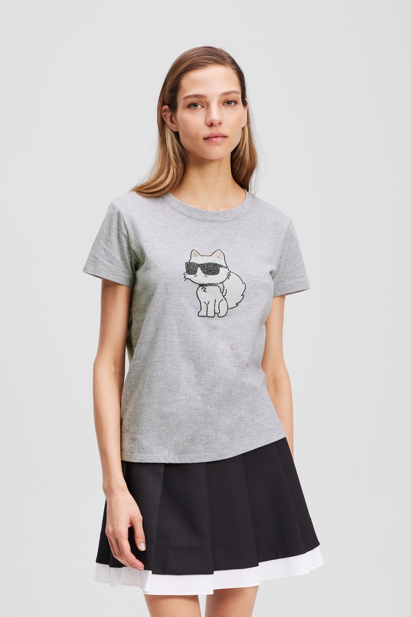 IKON RS CHOUPETTE T-SHIRT LIGHT GREY MELANGE 1