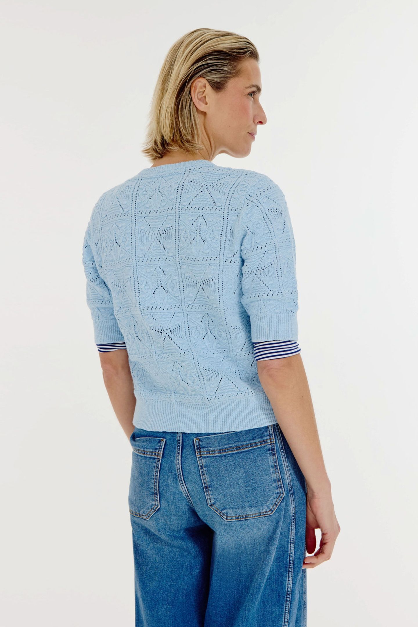 BEAU CARDIGAN LIGHT BLUE 3