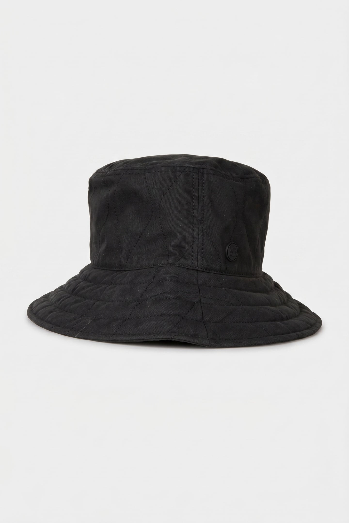 HEAVY CANVAS BUCKET HAT BLACK 2