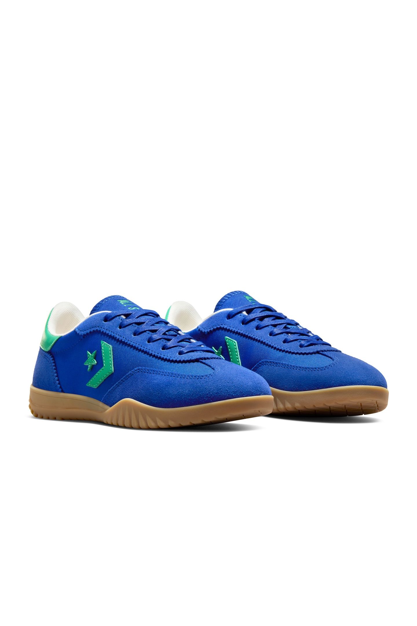 UNISEX RUN STAR TRAINER OX BLUE/APEX GREEN 4